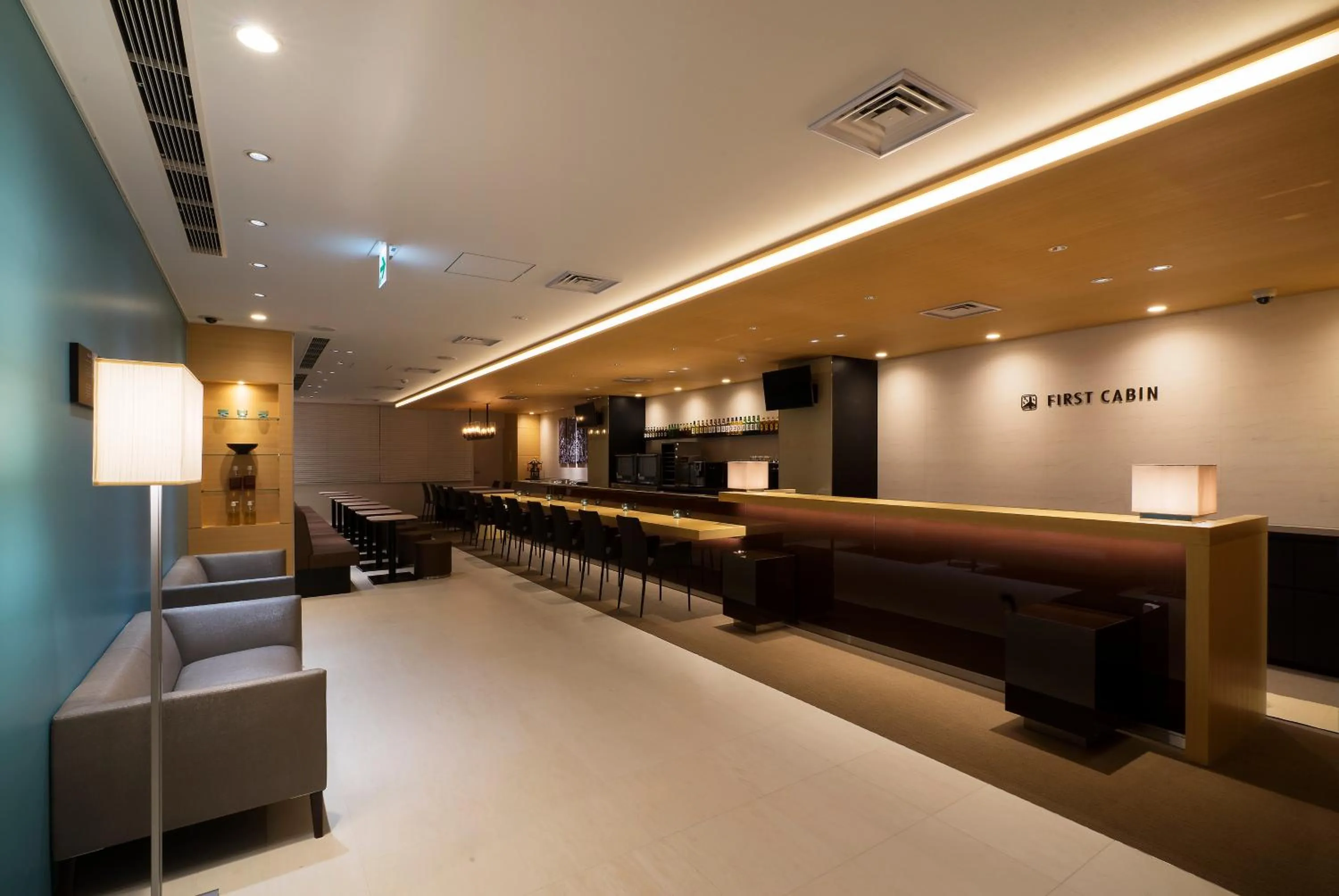 Lobby or reception in First Cabin Shinbashi Atagoyama