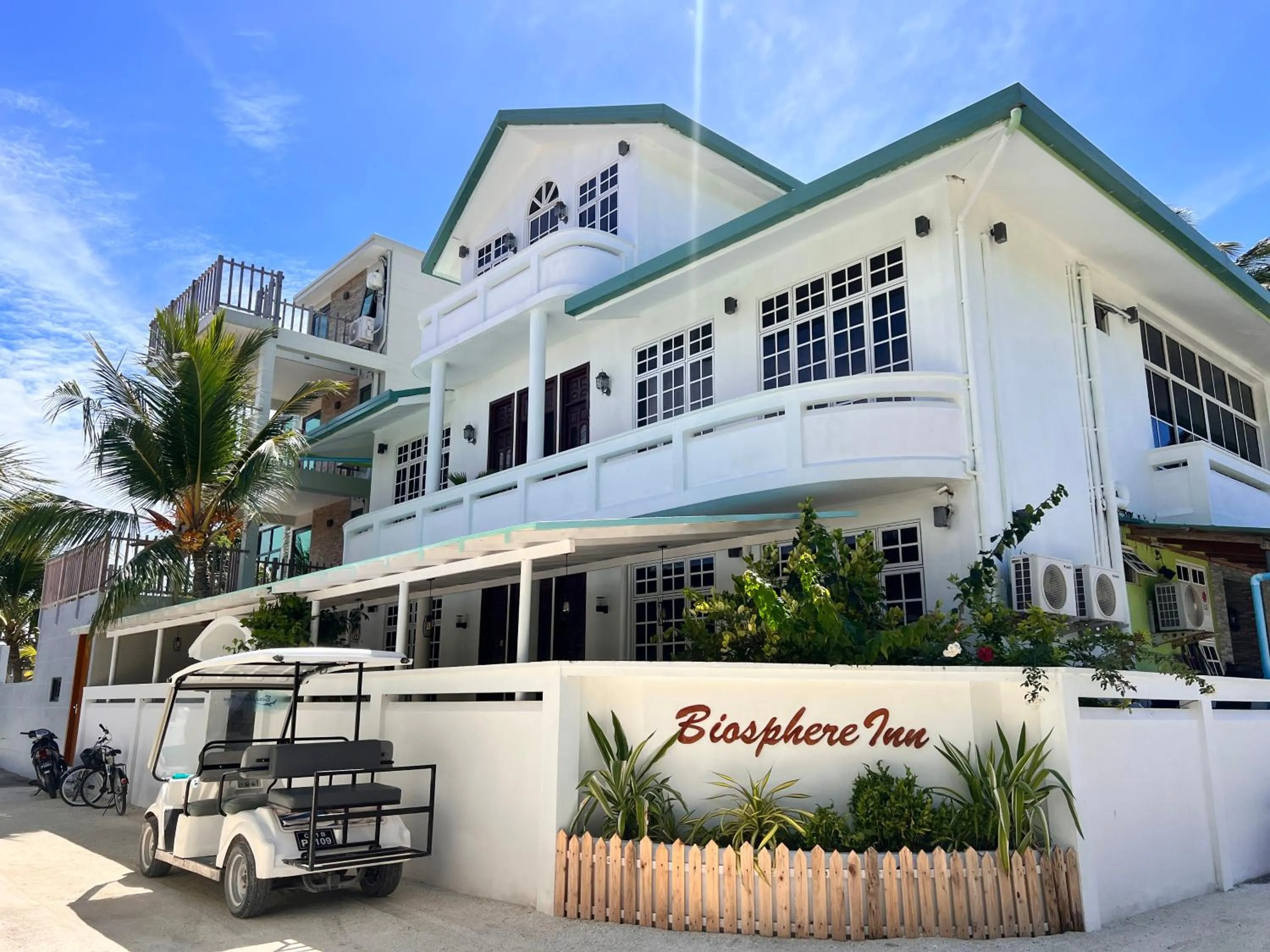 Property building in Biosphere Inn