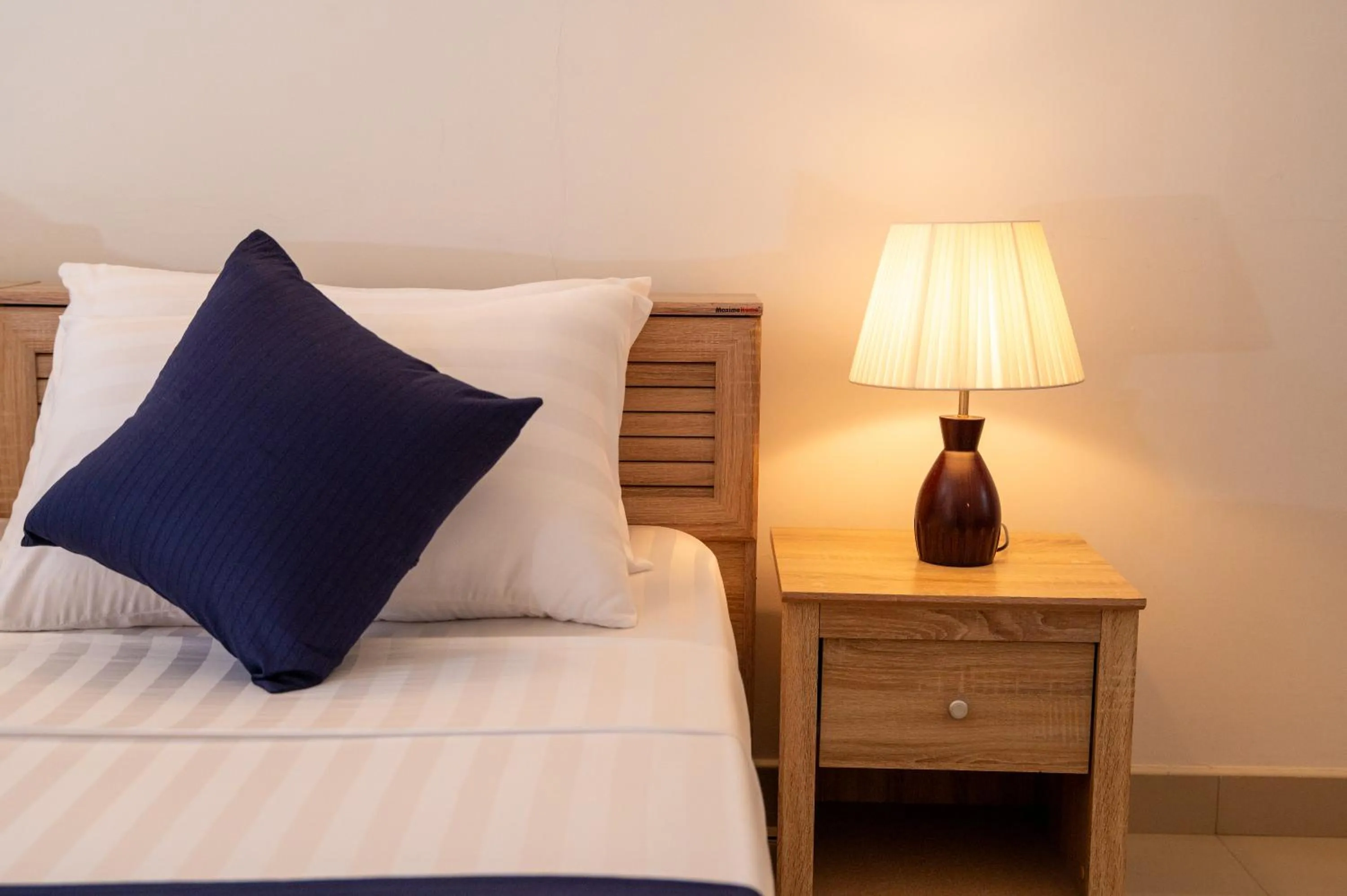 Bed in Biosphere Inn