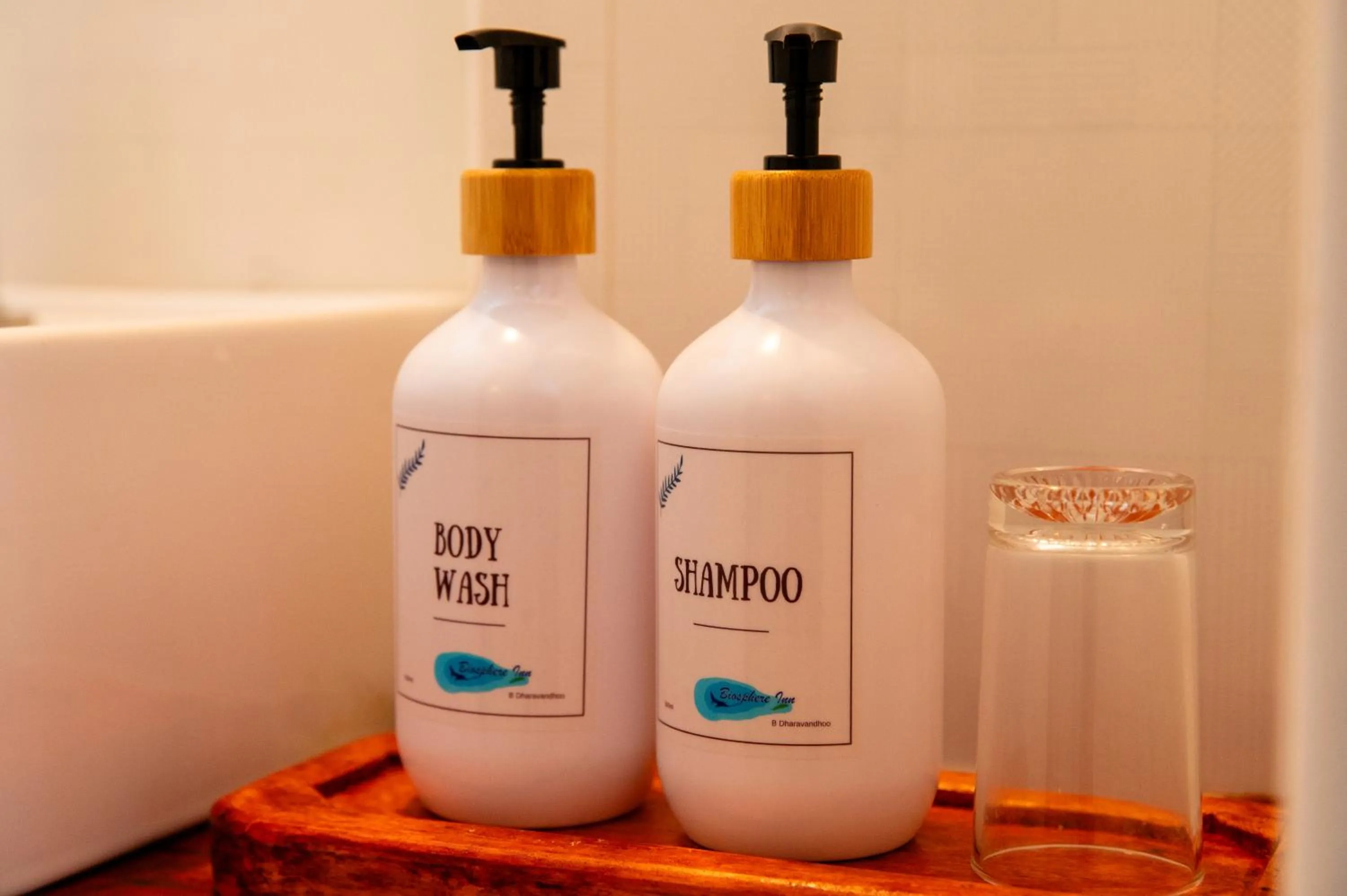 Bathroom in Biosphere Inn