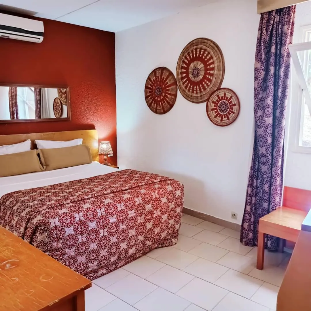 Bed in Hotel Le Marly