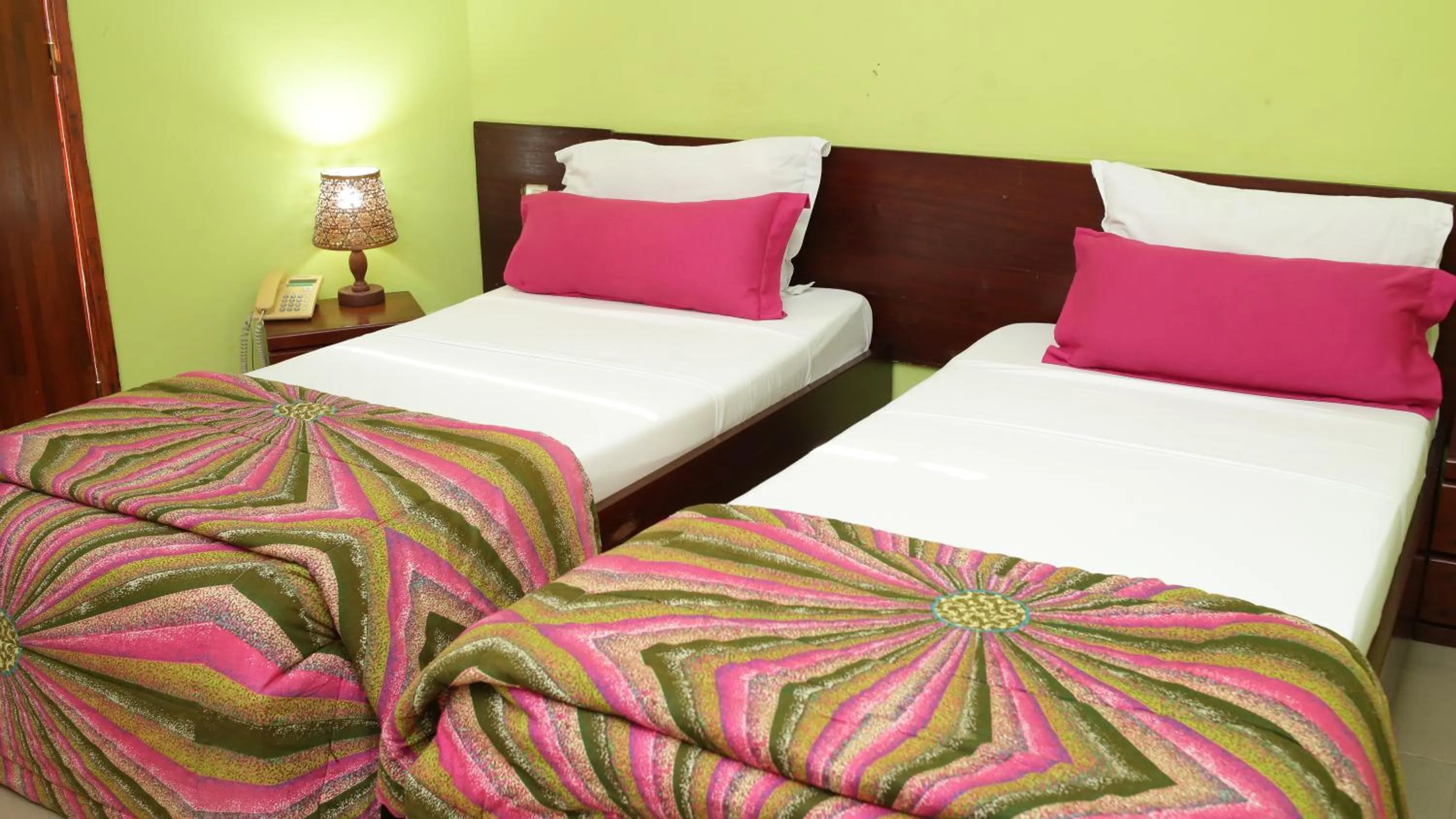 Bed in Hotel Le Marly