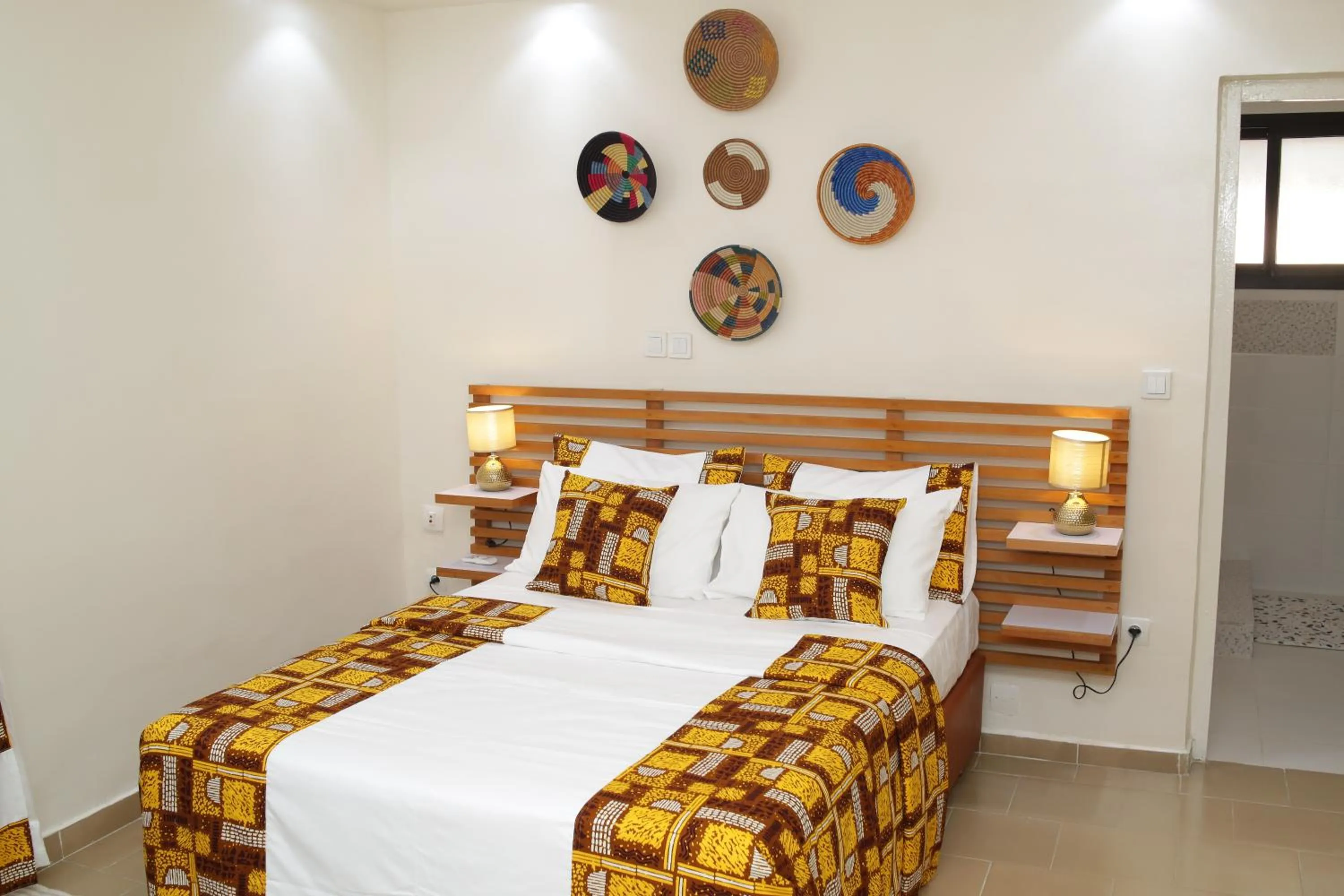 Bed in Hotel Le Marly