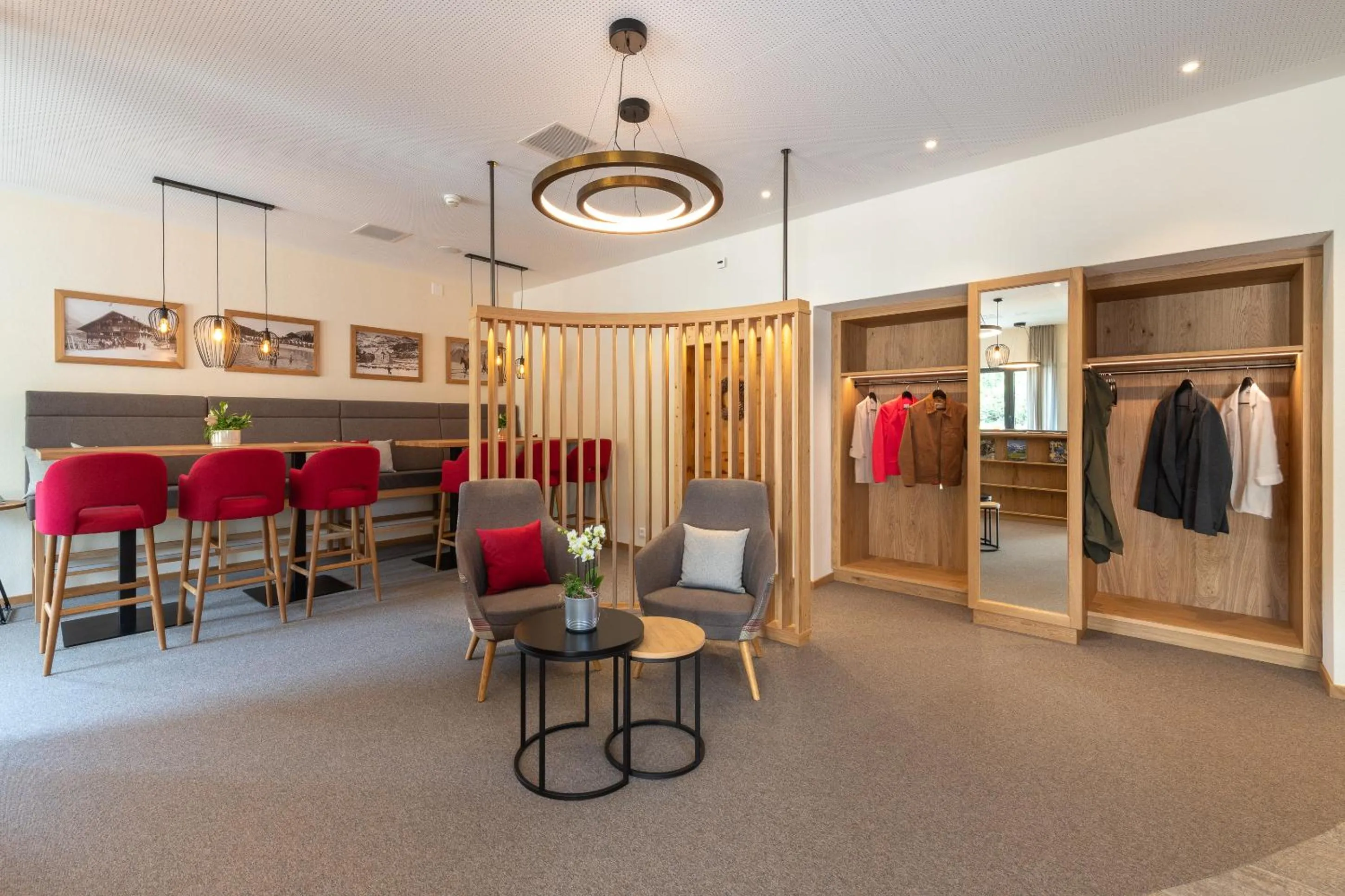 Lobby or reception in Randolins Familienresort