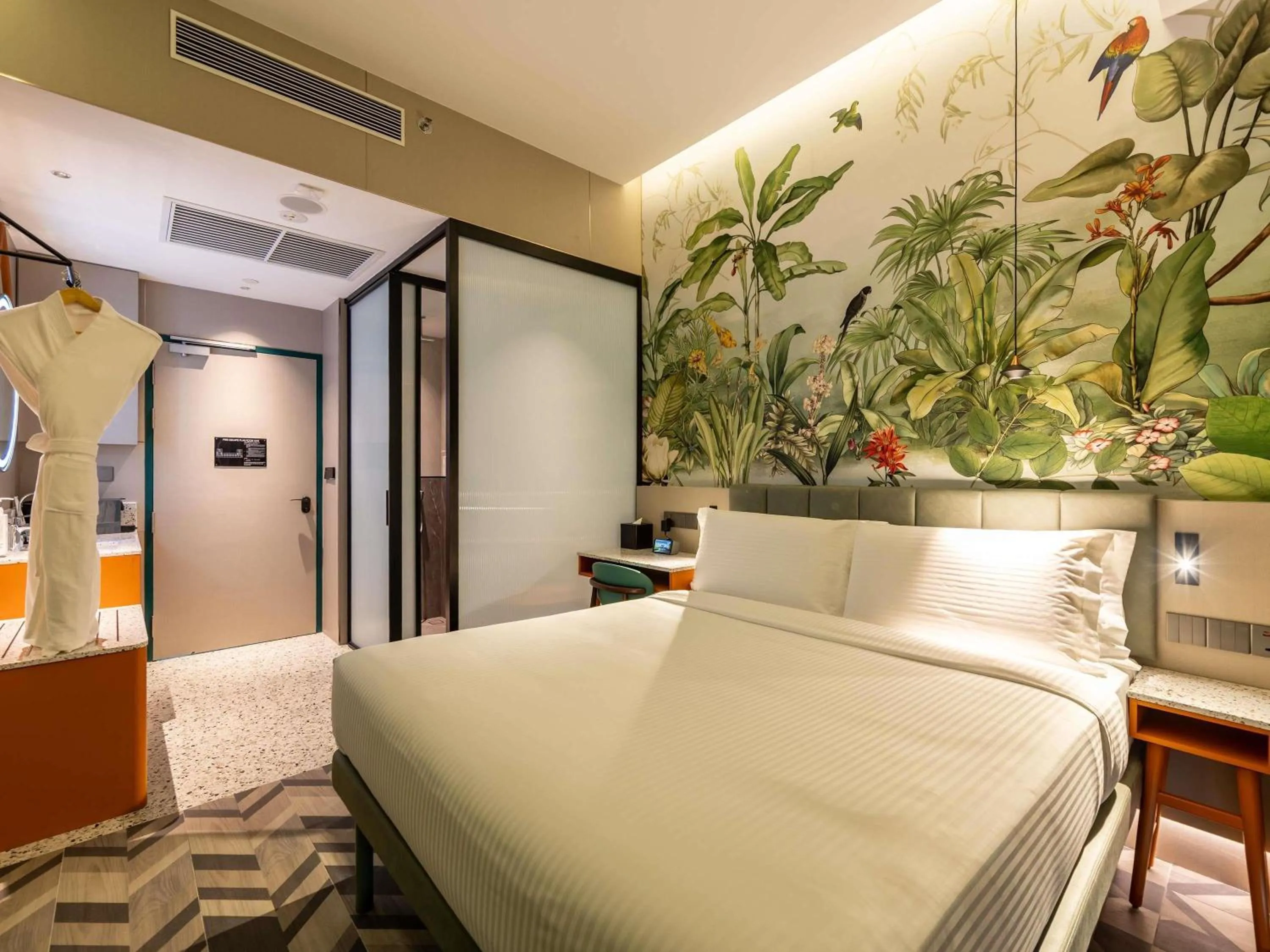 Bedroom, Bed in Hotel Waterloo Singapore - Handwritten Collection