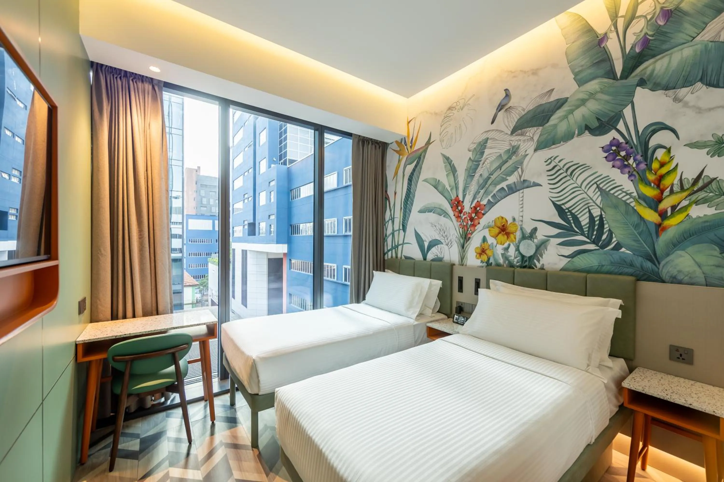 Photo of the whole room, Bed in Hotel Waterloo Singapore - Handwritten Collection