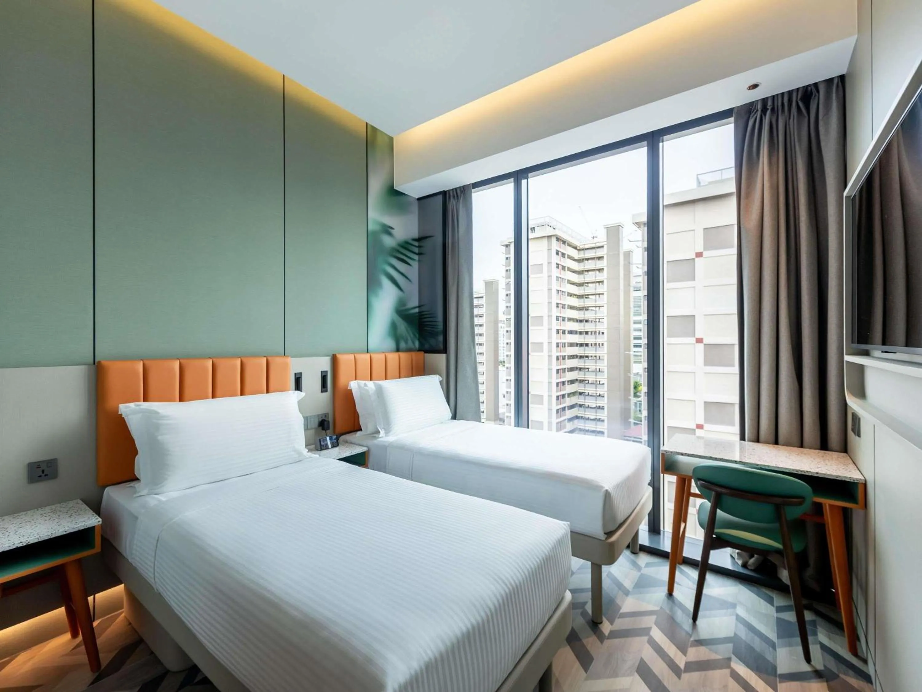 Property building, Bed in Hotel Waterloo Singapore - Handwritten Collection