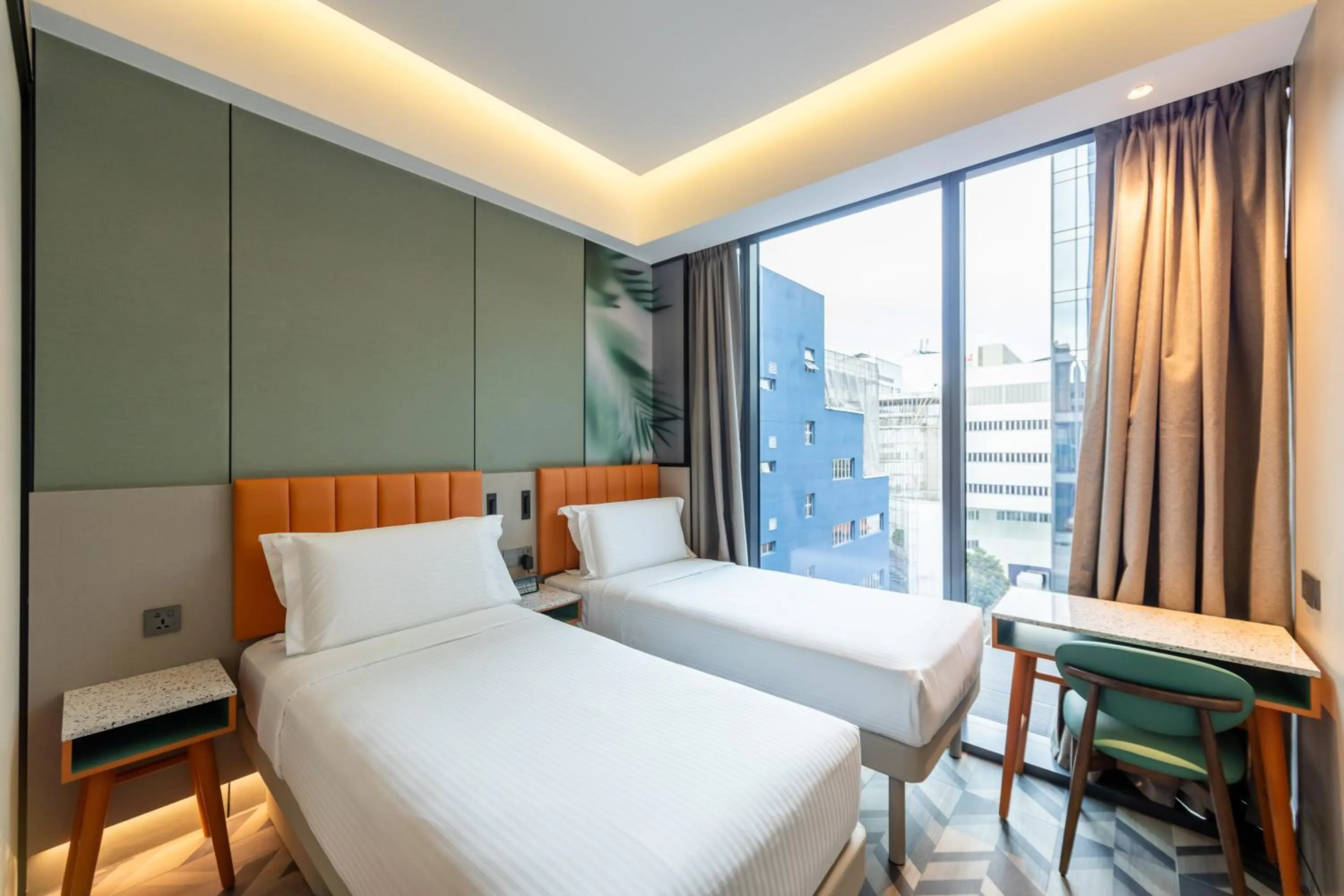 Photo of the whole room, Bed in Hotel Waterloo Singapore - Handwritten Collection