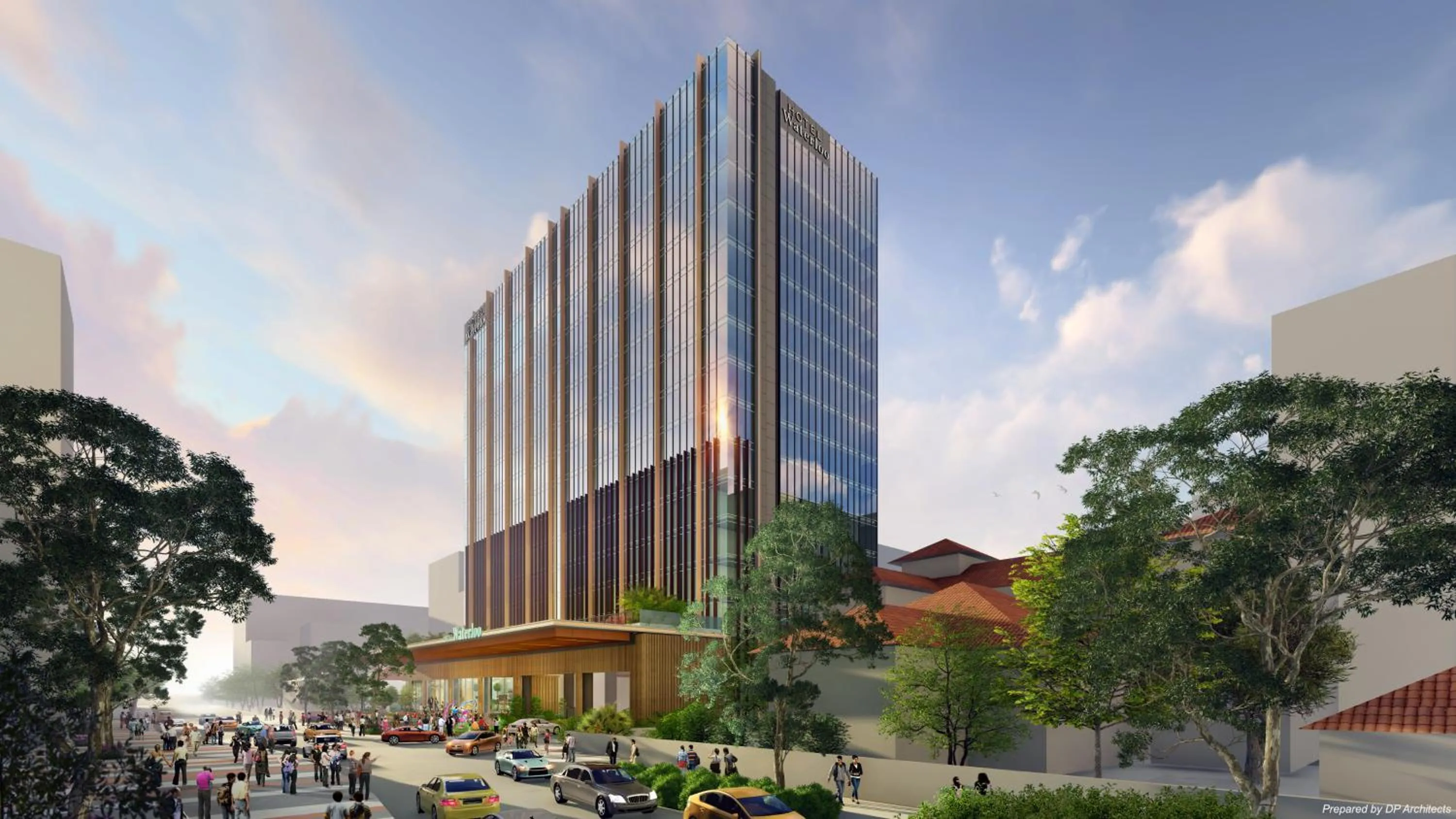 Property building in Hotel Waterloo Singapore - Handwritten Collection