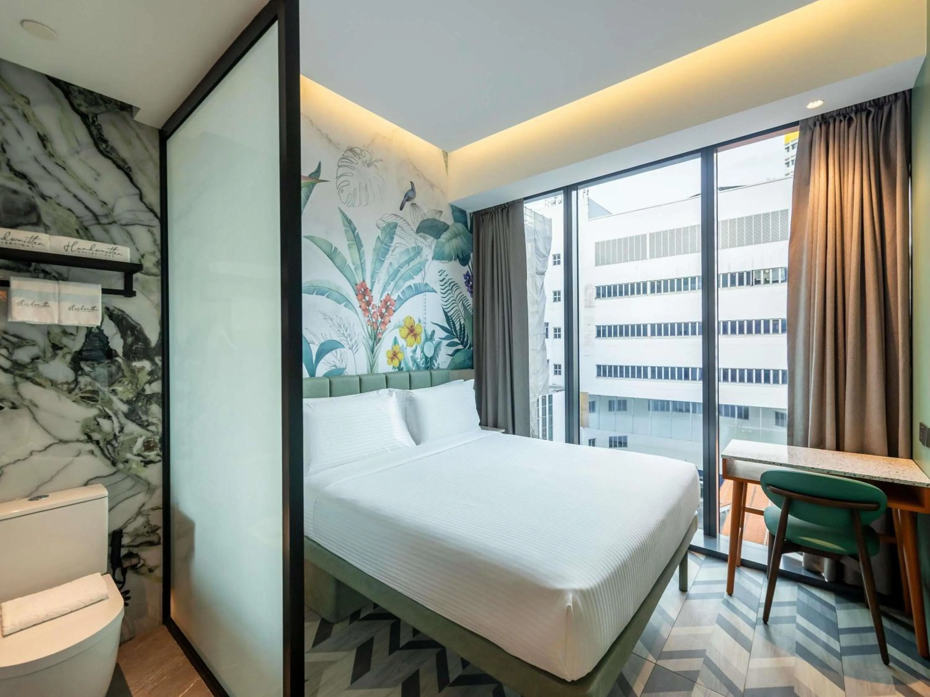 Bedroom, Bed in Hotel Waterloo Singapore - Handwritten Collection