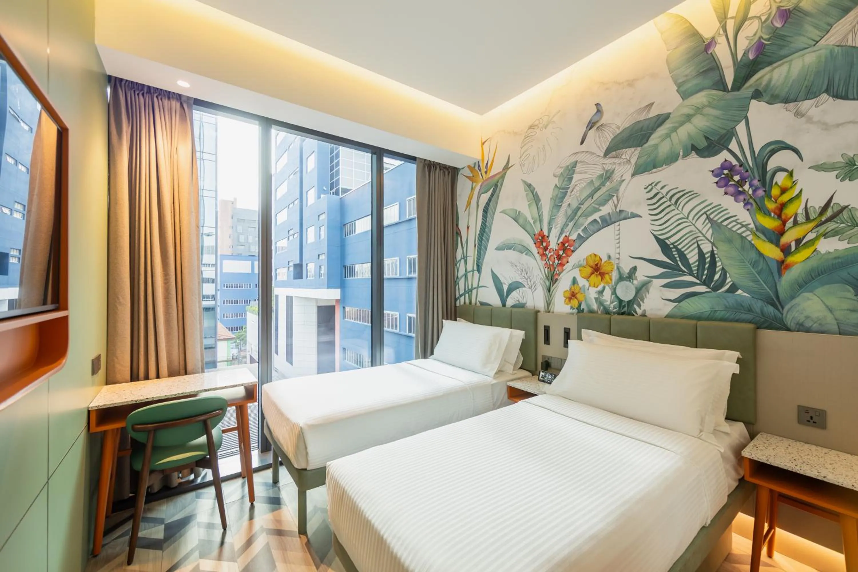 Photo of the whole room, Bed in Hotel Waterloo Singapore - Handwritten Collection