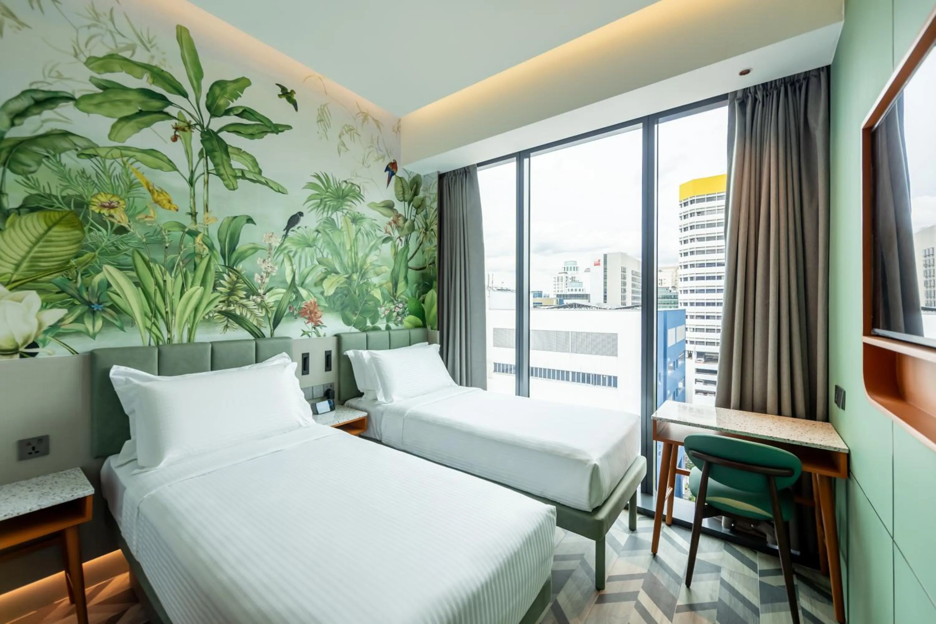 Photo of the whole room, Bed in Hotel Waterloo Singapore - Handwritten Collection