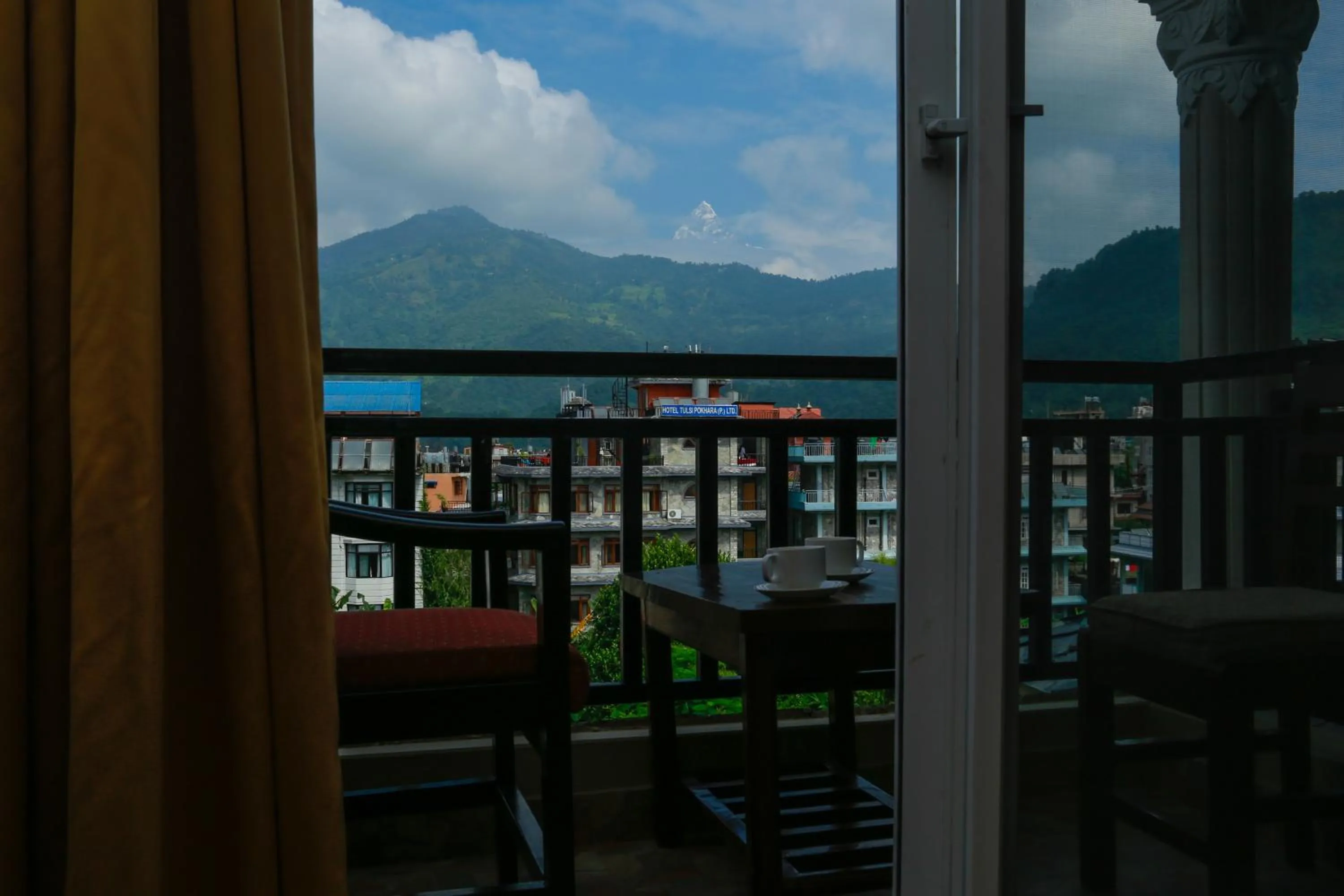 Mountain view in Pokhara Choice Inn