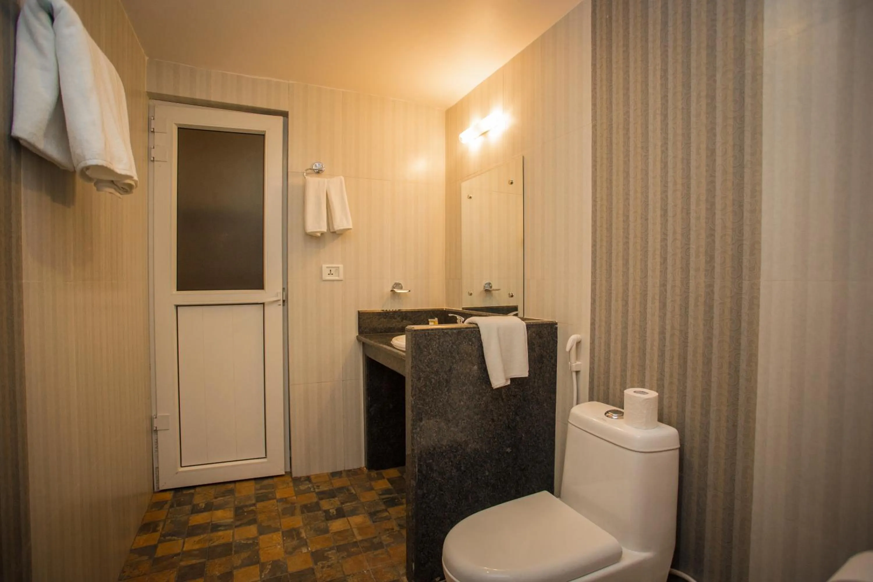 Bathroom in Pokhara Choice Inn