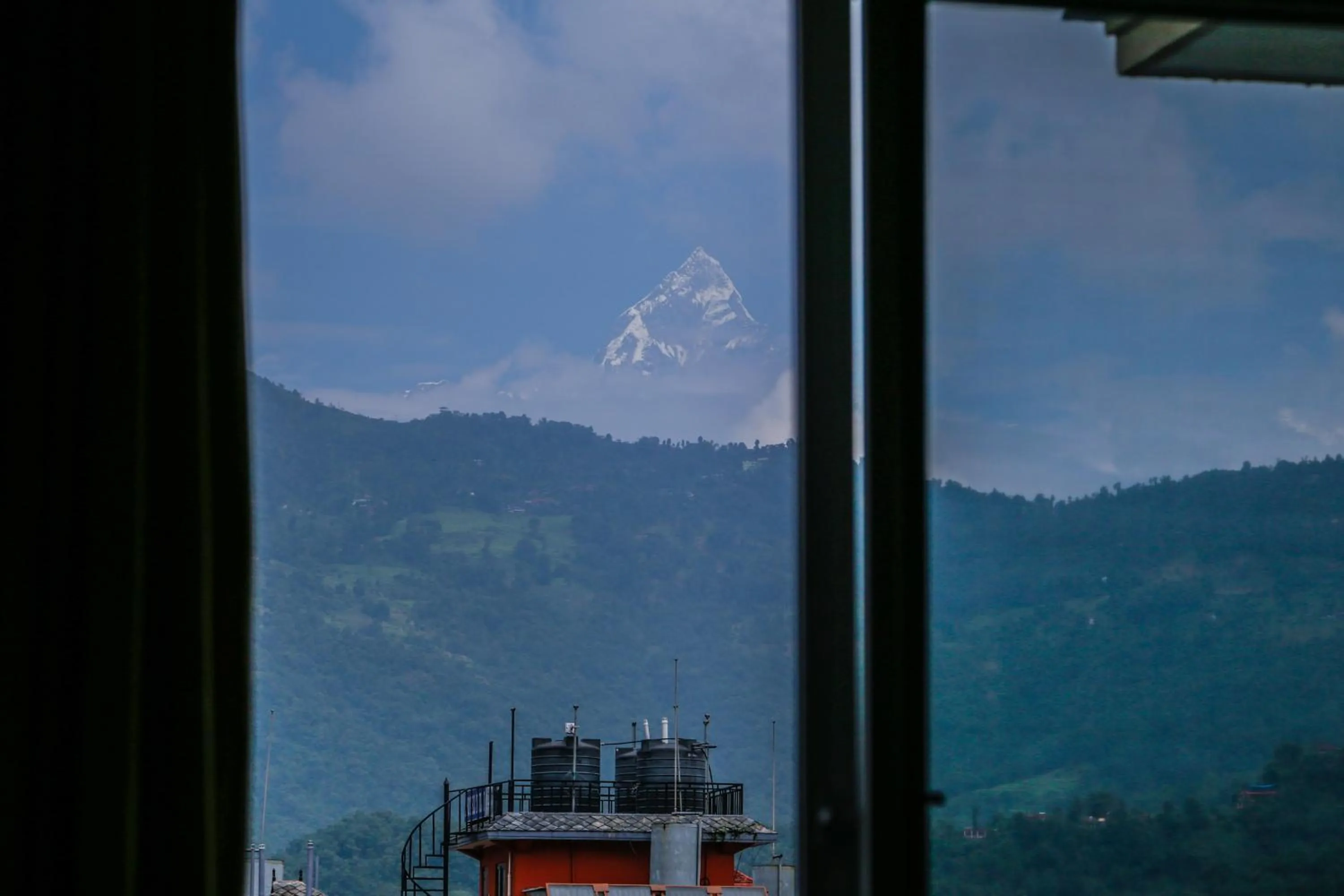 Mountain view in Pokhara Choice Inn