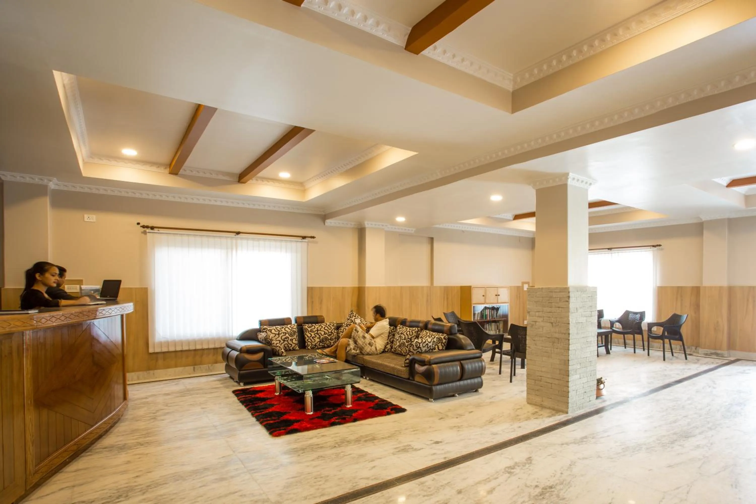 Lobby or reception in Pokhara Choice Inn