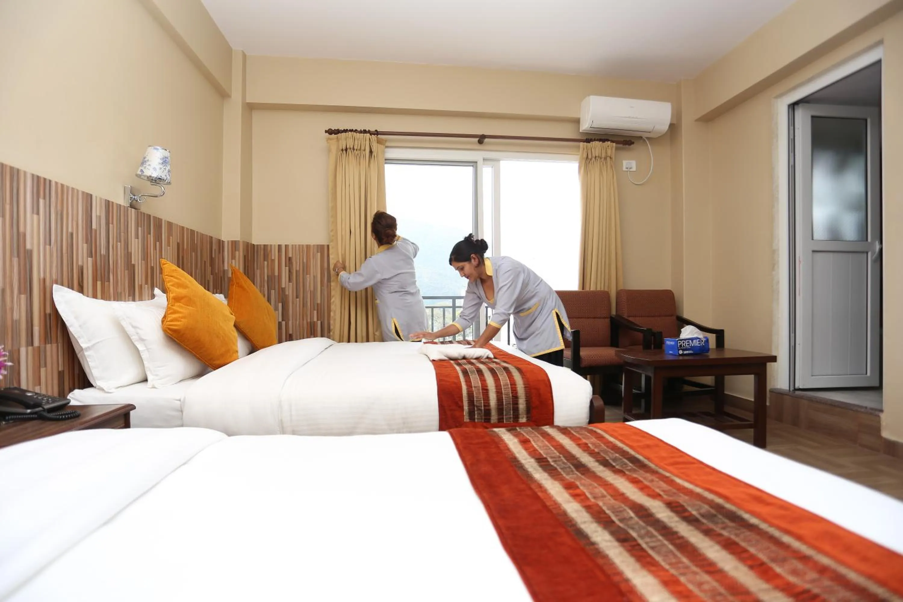 Bedroom, Bed in Pokhara Choice Inn