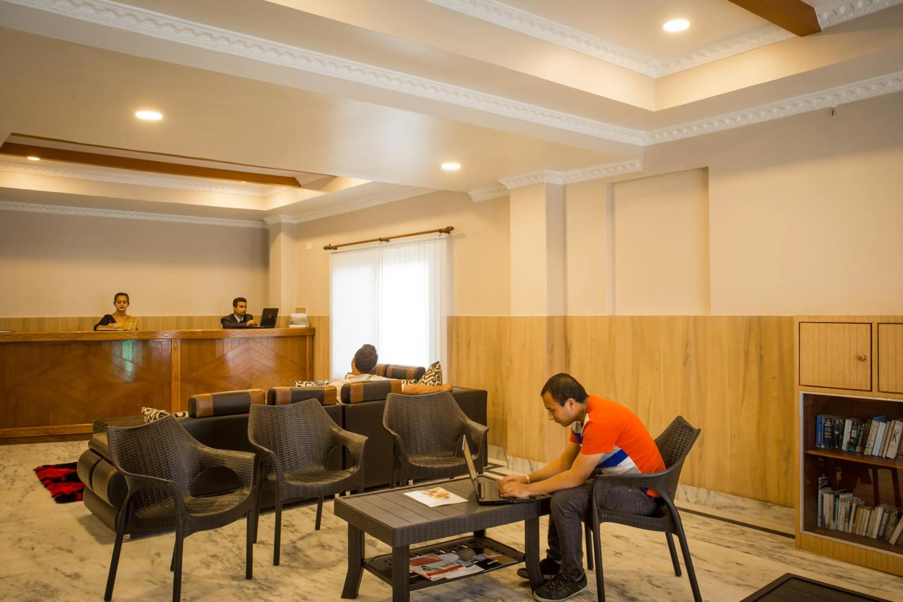 Lobby or reception in Pokhara Choice Inn