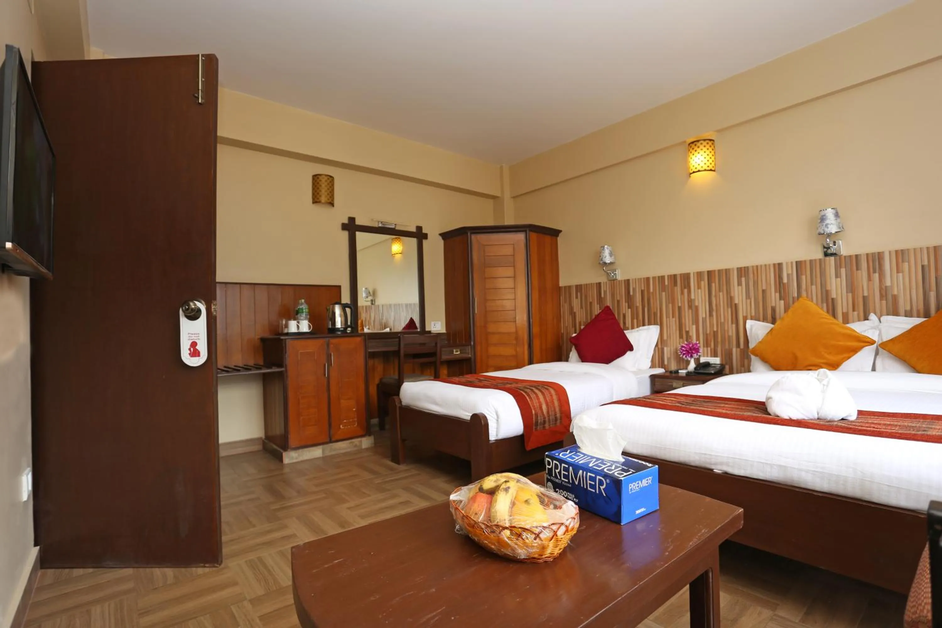 Bedroom, Bed in Pokhara Choice Inn