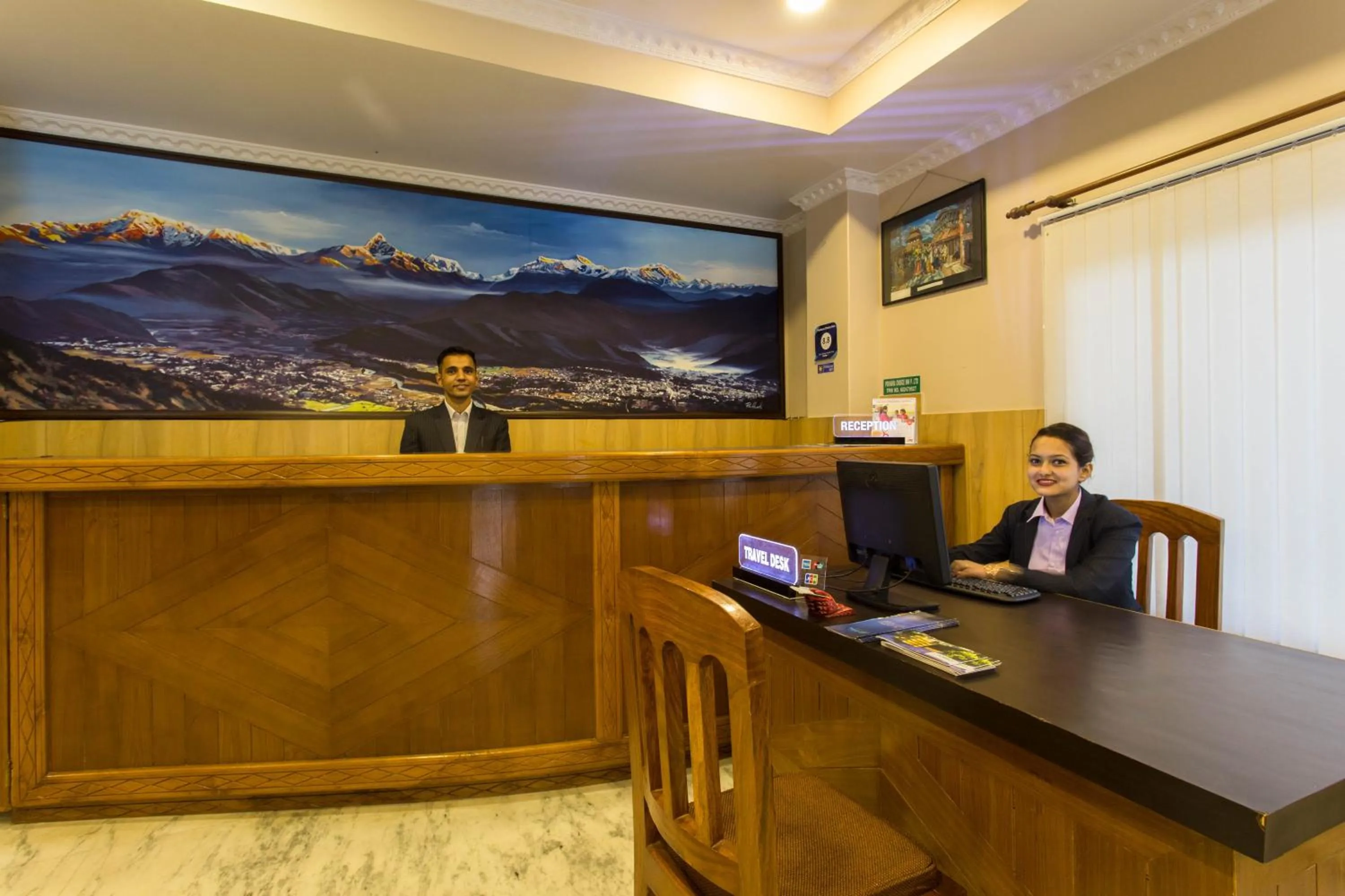 Lobby or reception in Pokhara Choice Inn