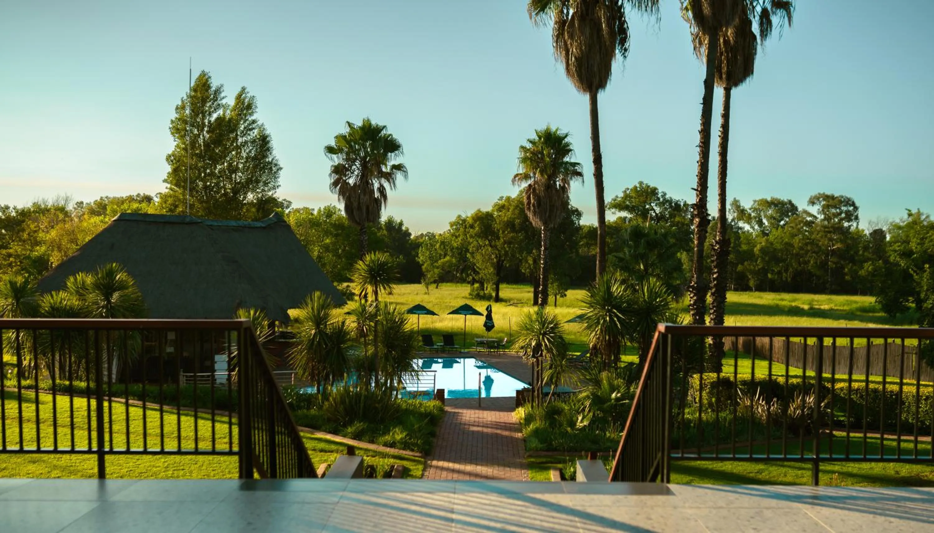 Pool view in Emerald Resort & Casino
