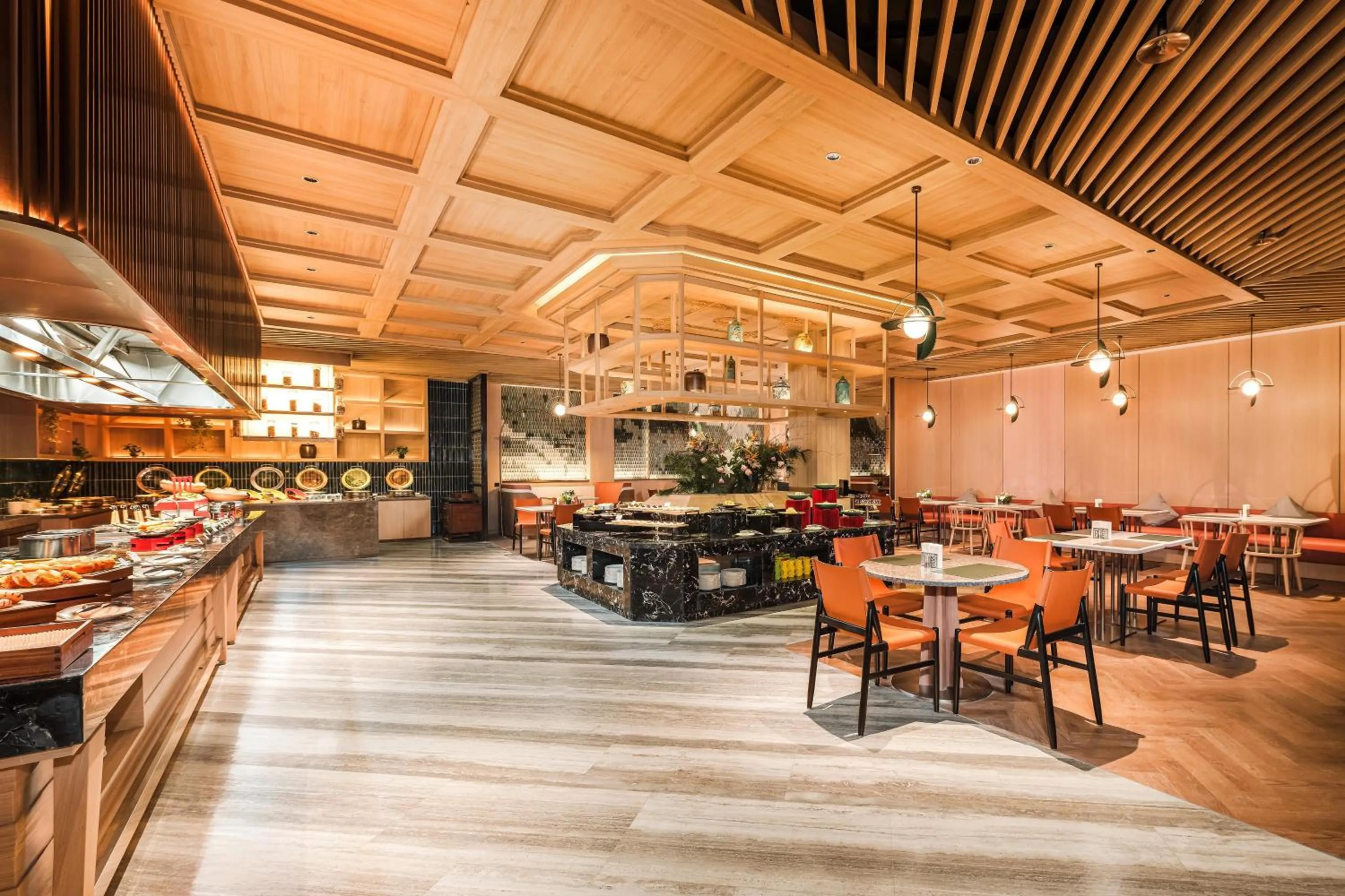 Restaurant/places to eat in Hilton Garden Inn Zhoushan Mount Putuo