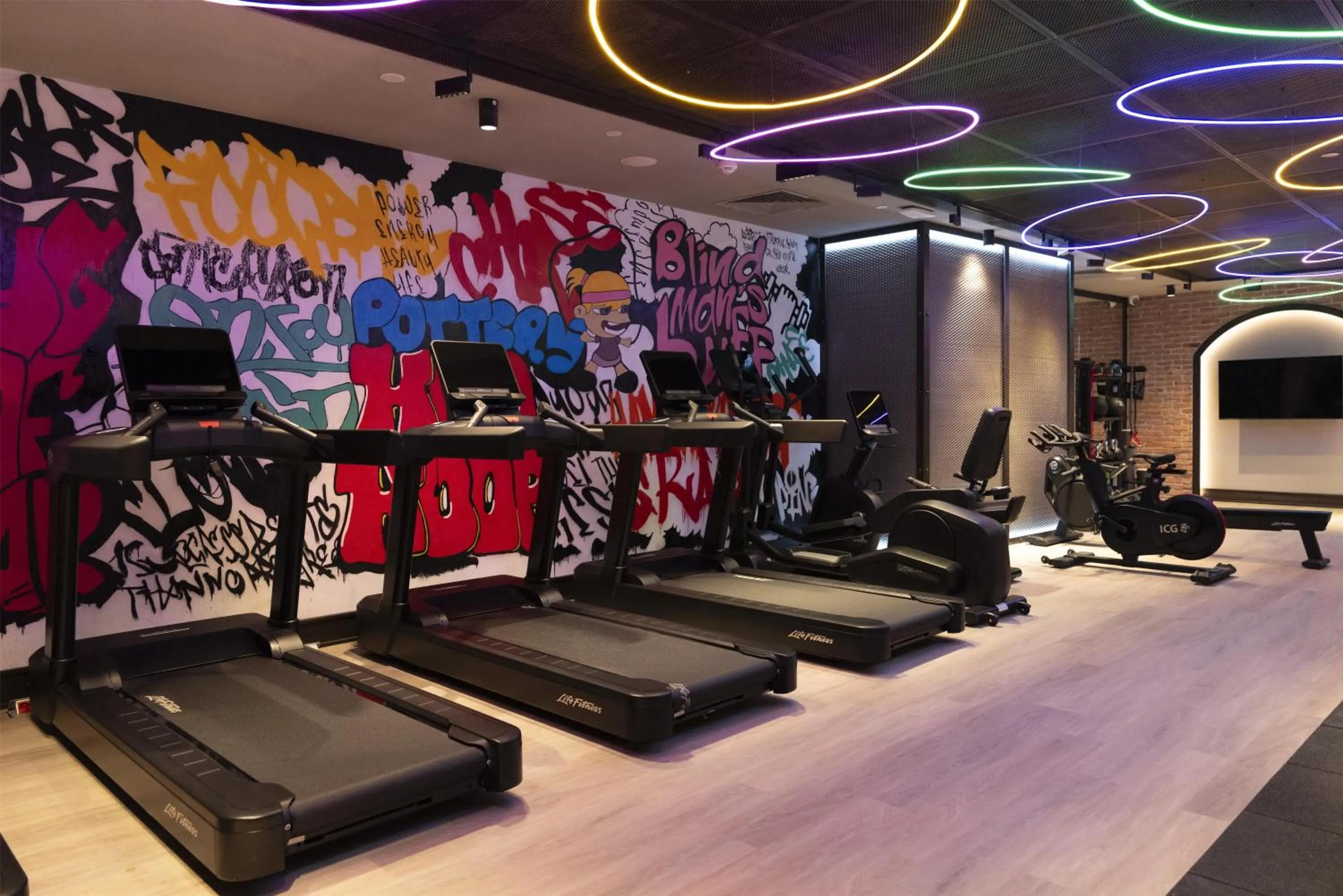 Fitness centre/facilities in Canopy By Hilton Istanbul Taksim