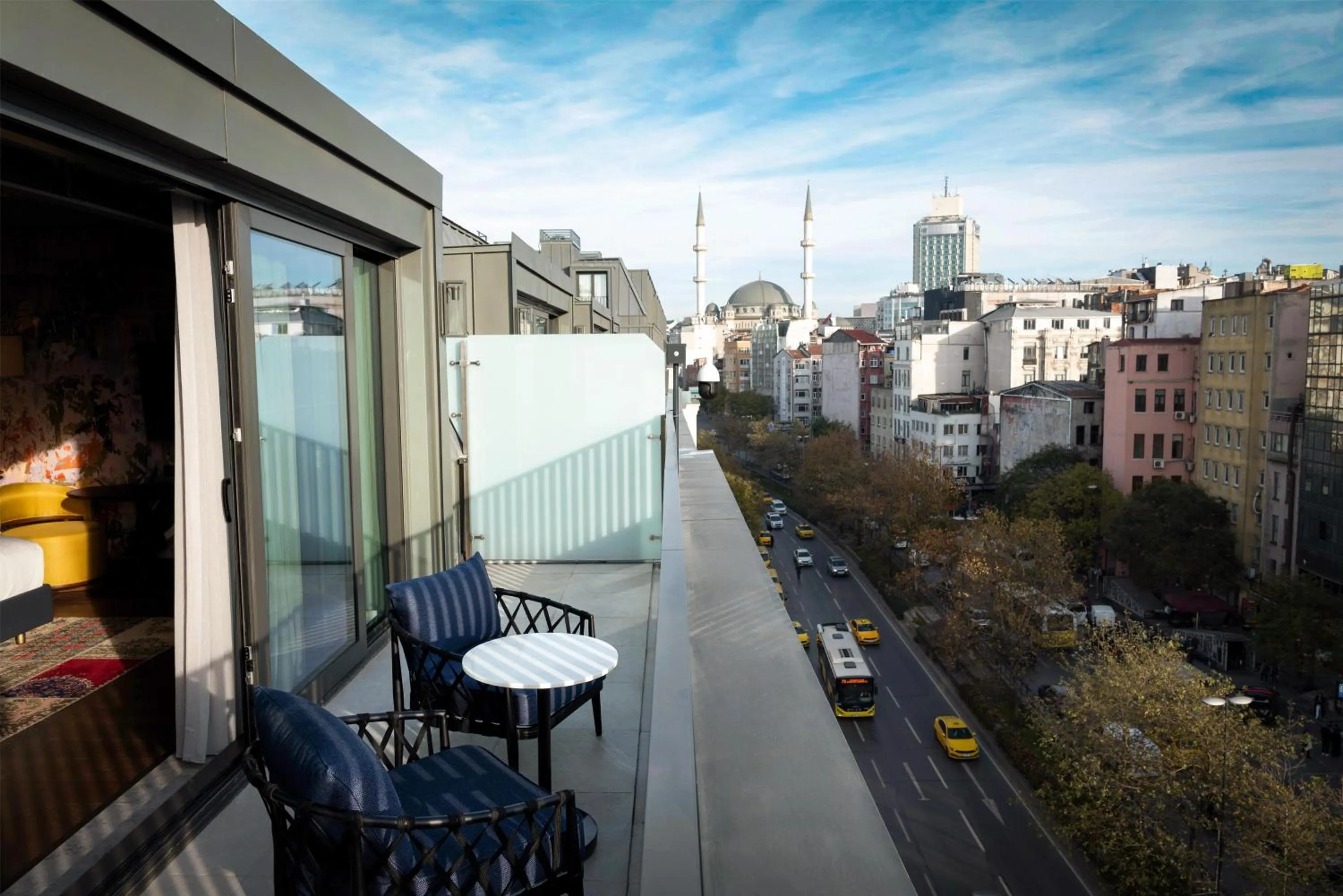 Premium King Room with Balcony in Canopy By Hilton Istanbul Taksim