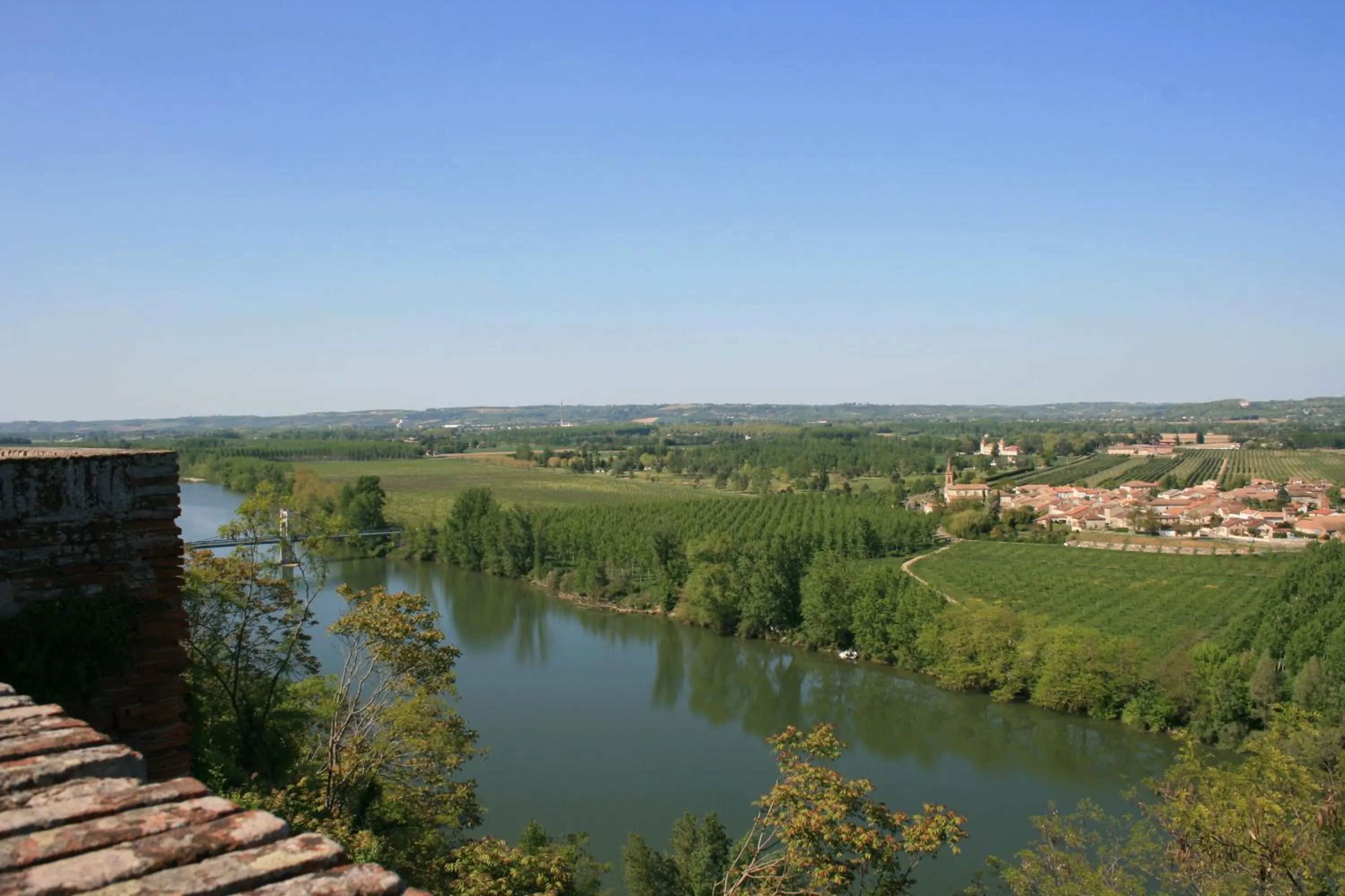 Natural landscape in Le Farat Bed & Breakfast