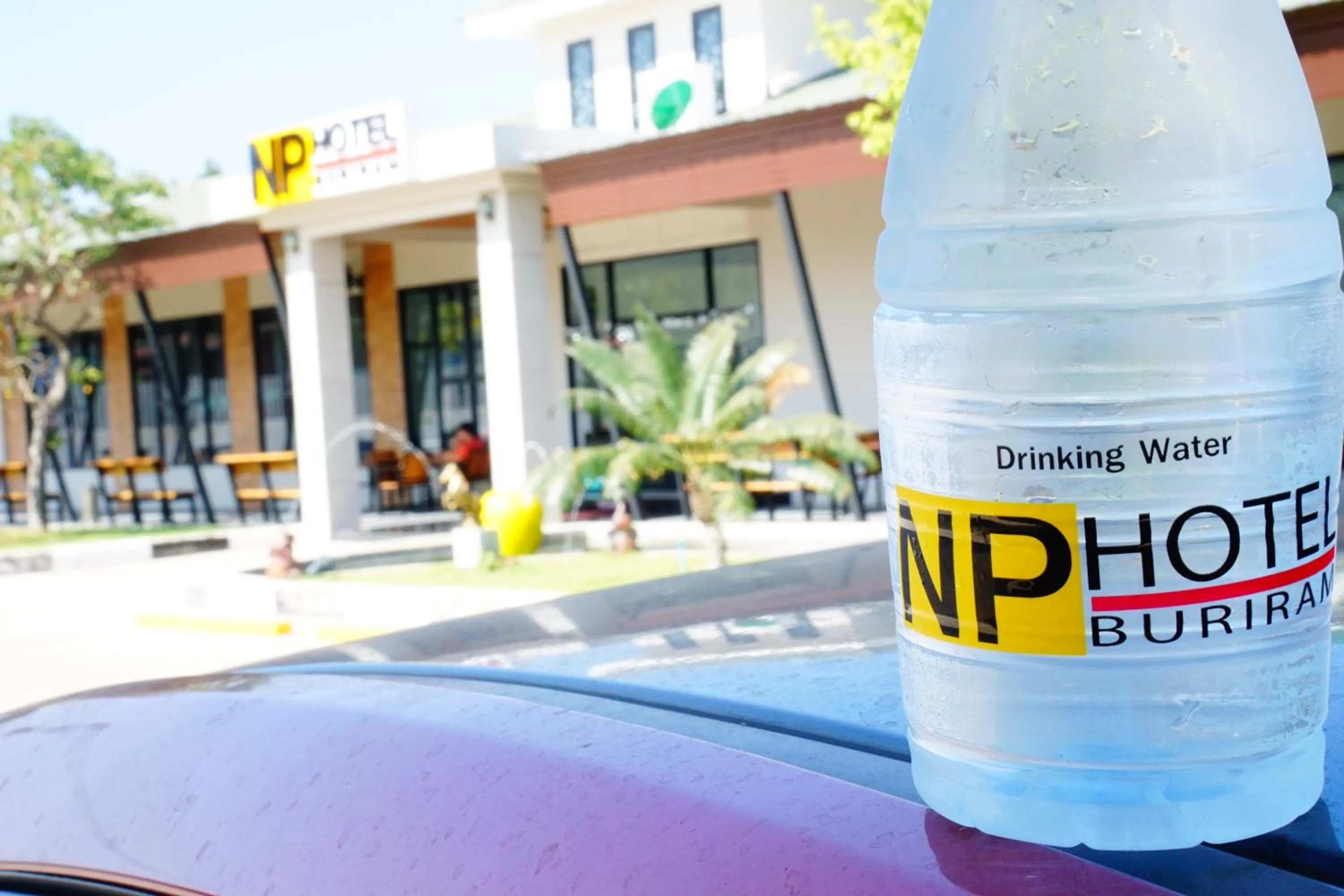 Property logo or sign in NP Hotel