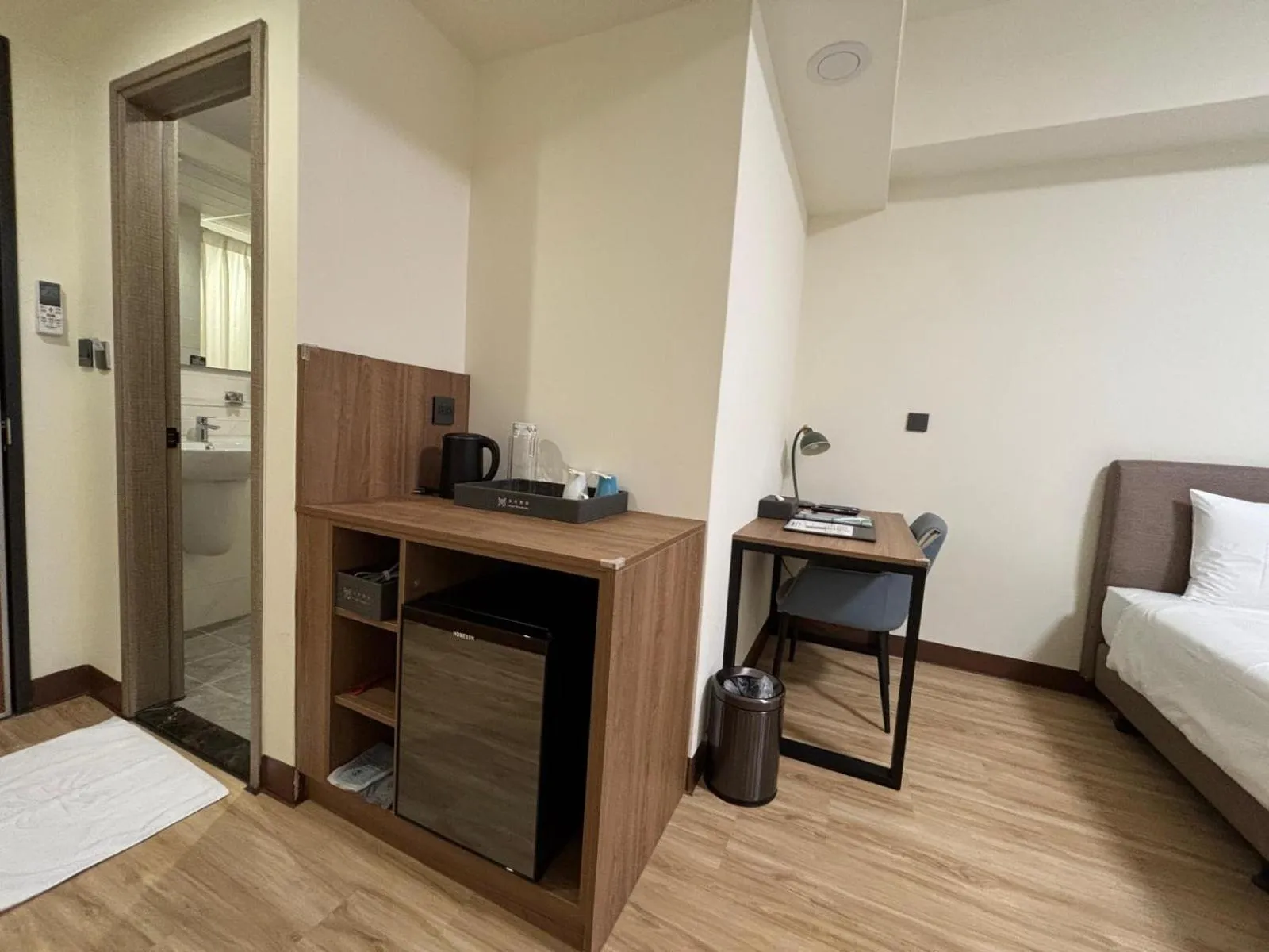 Bed in Water Woods Inn