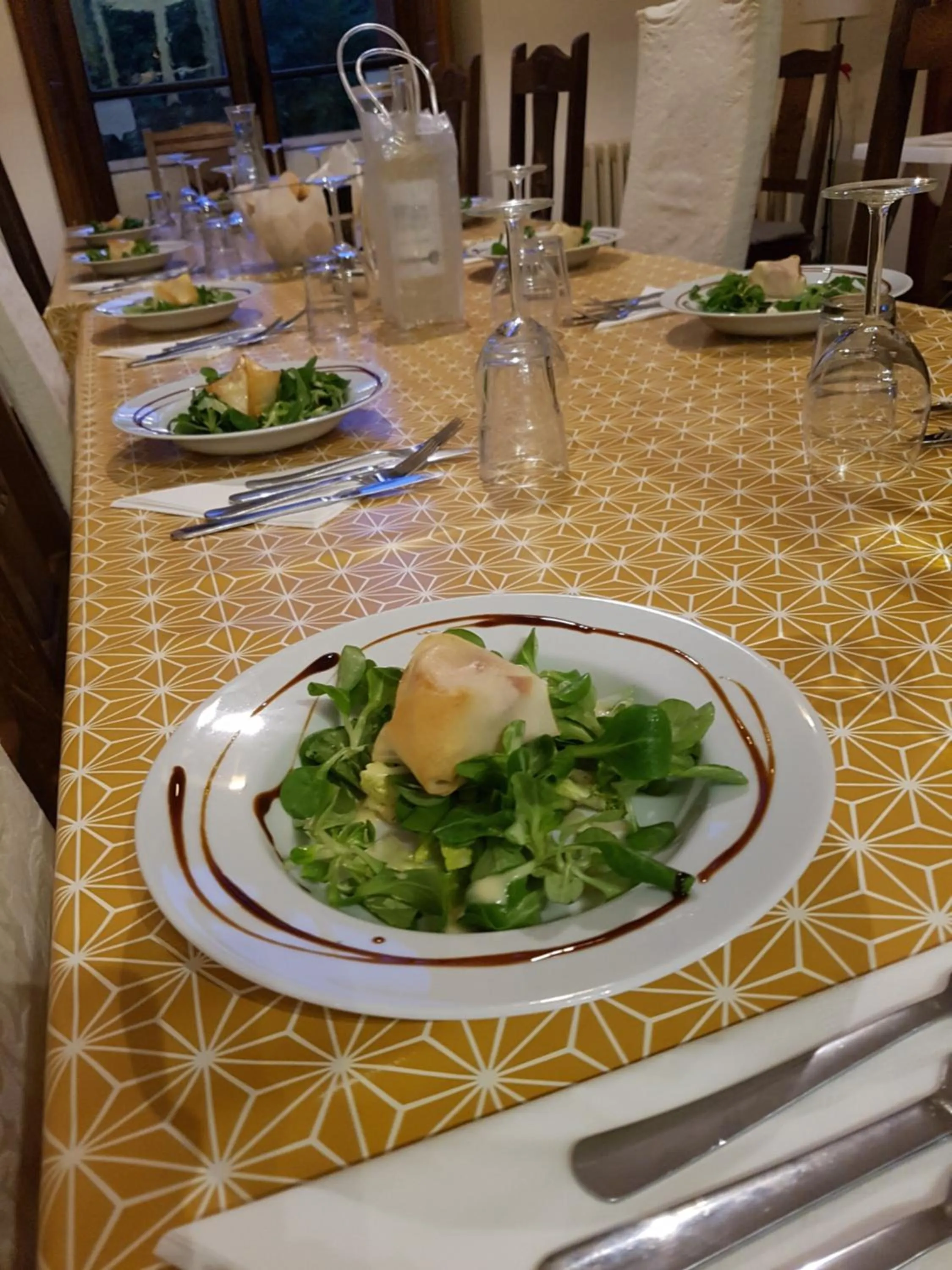 Food close-up in Villa Gracieuse