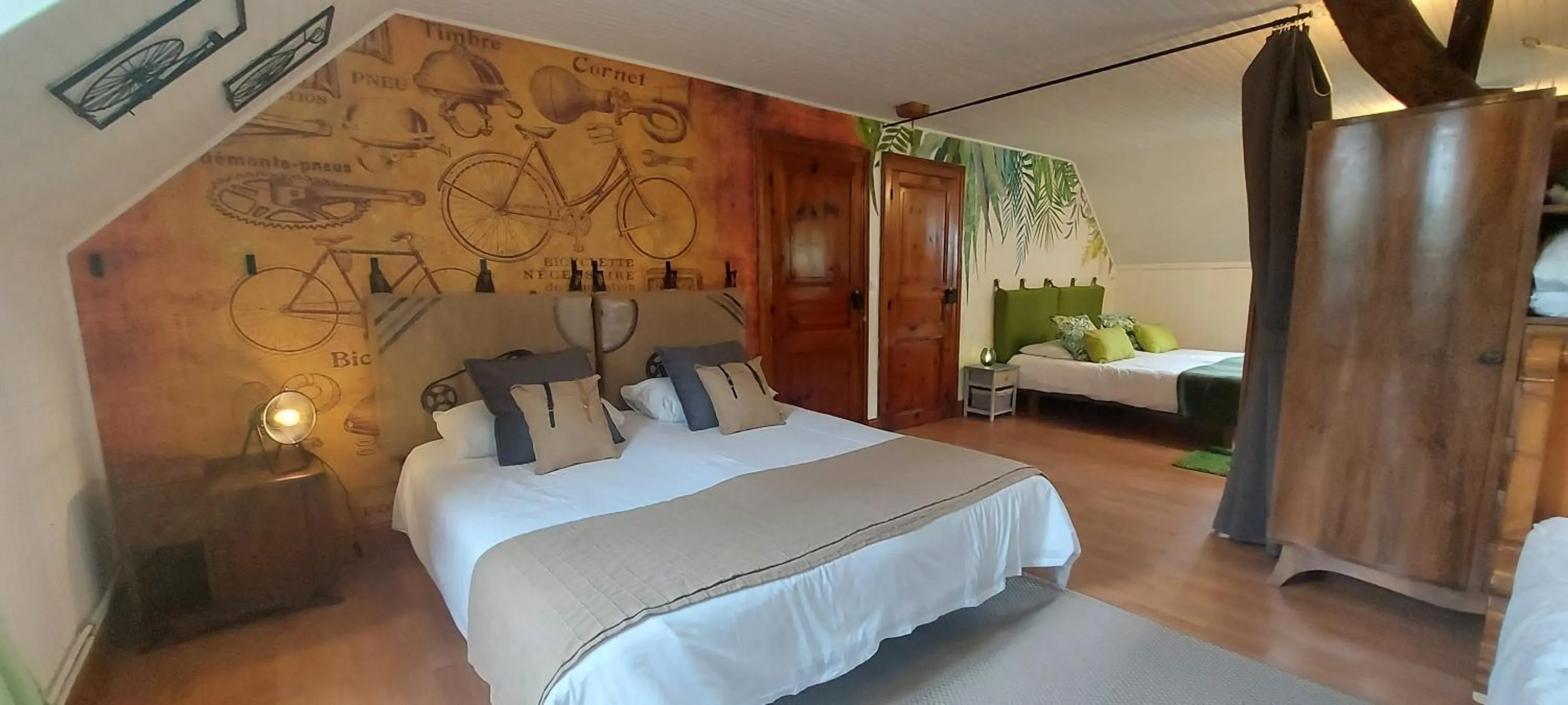 Bed in Villa Gracieuse