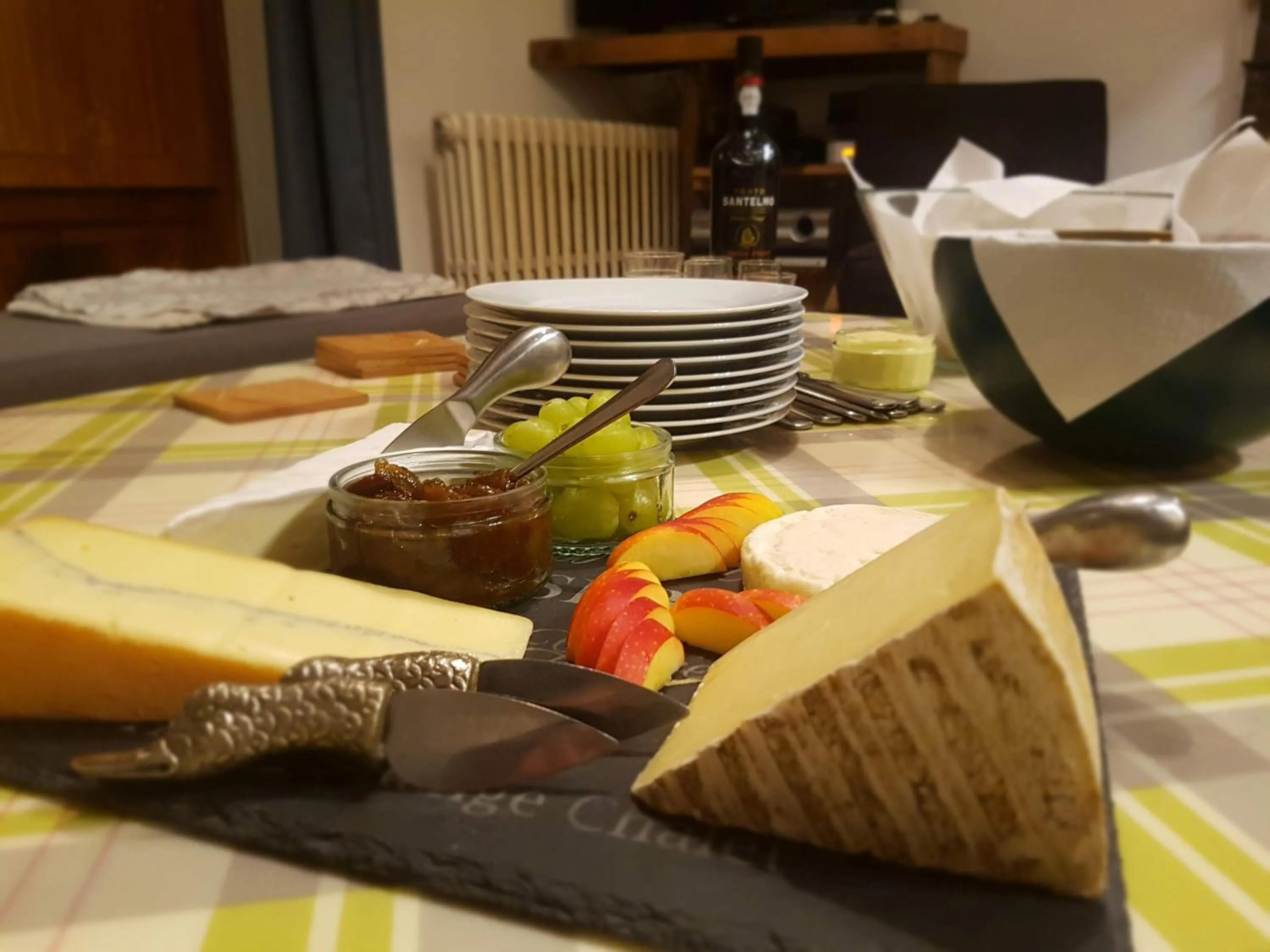 Food close-up in Villa Gracieuse