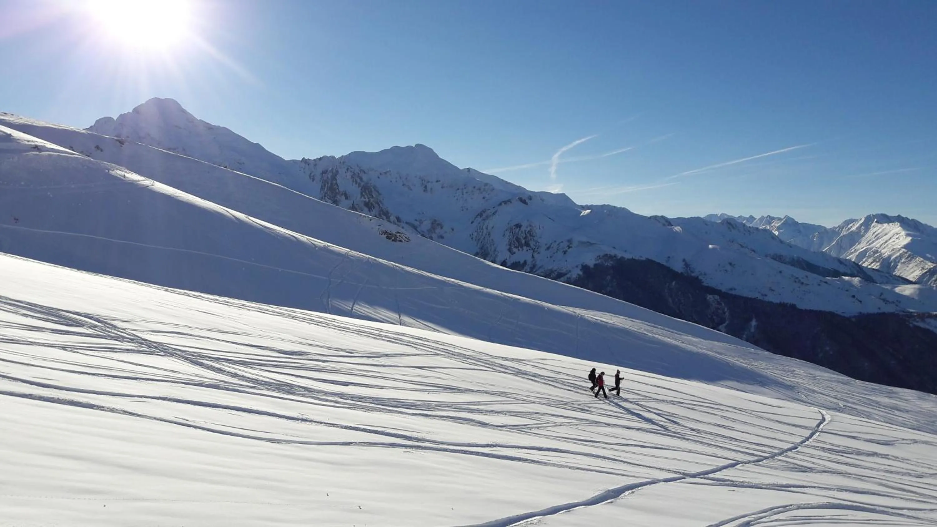 Skiing in Villa Gracieuse
