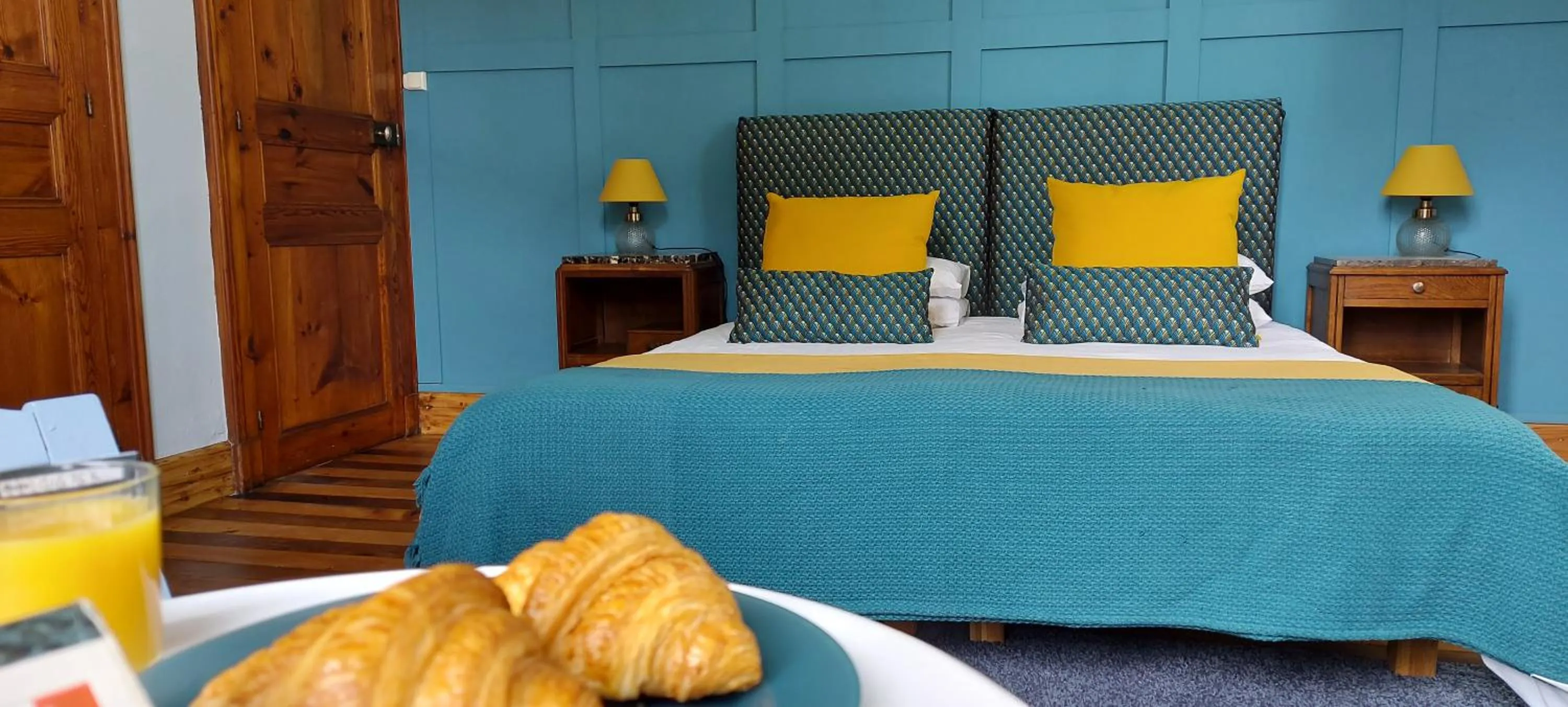 Bed in Villa Gracieuse