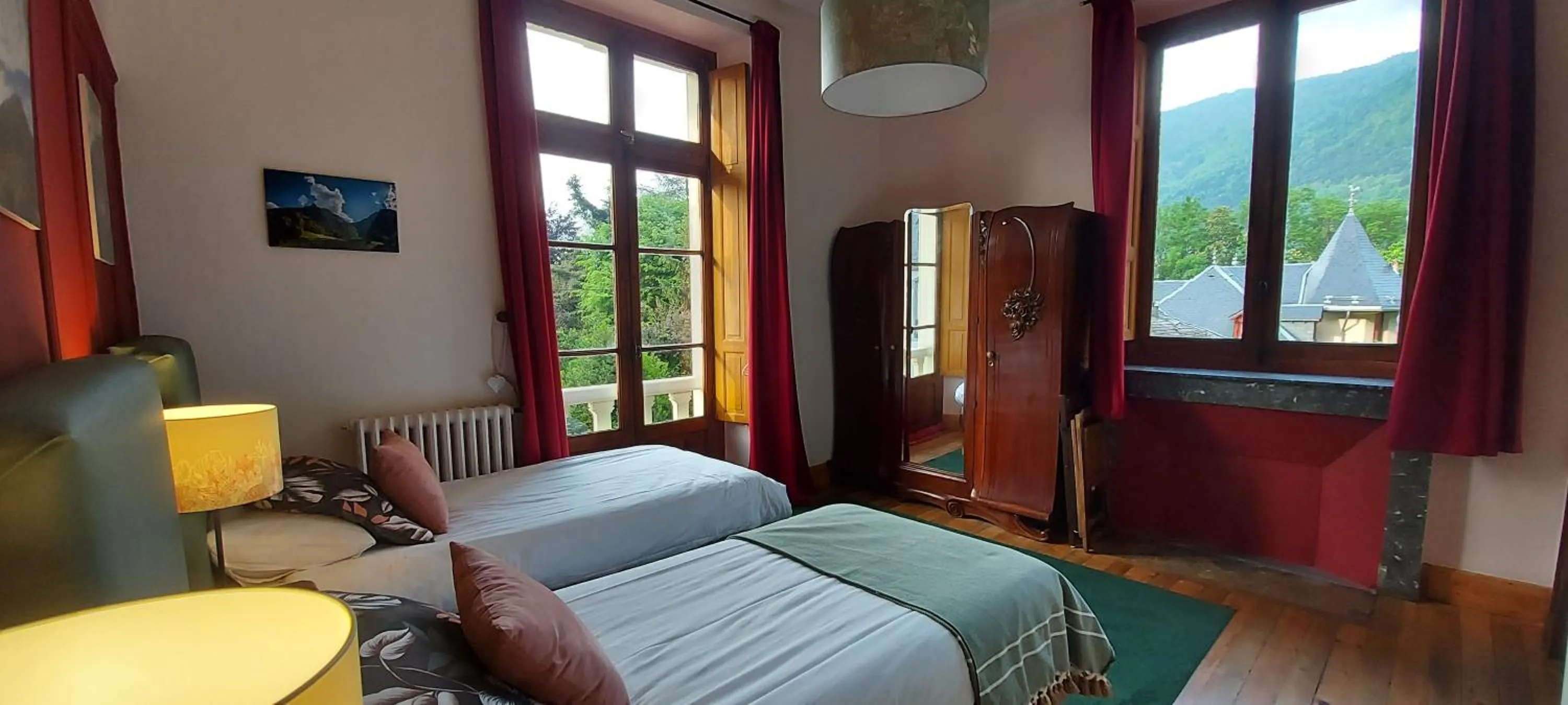 Bedroom, Bed in Villa Gracieuse