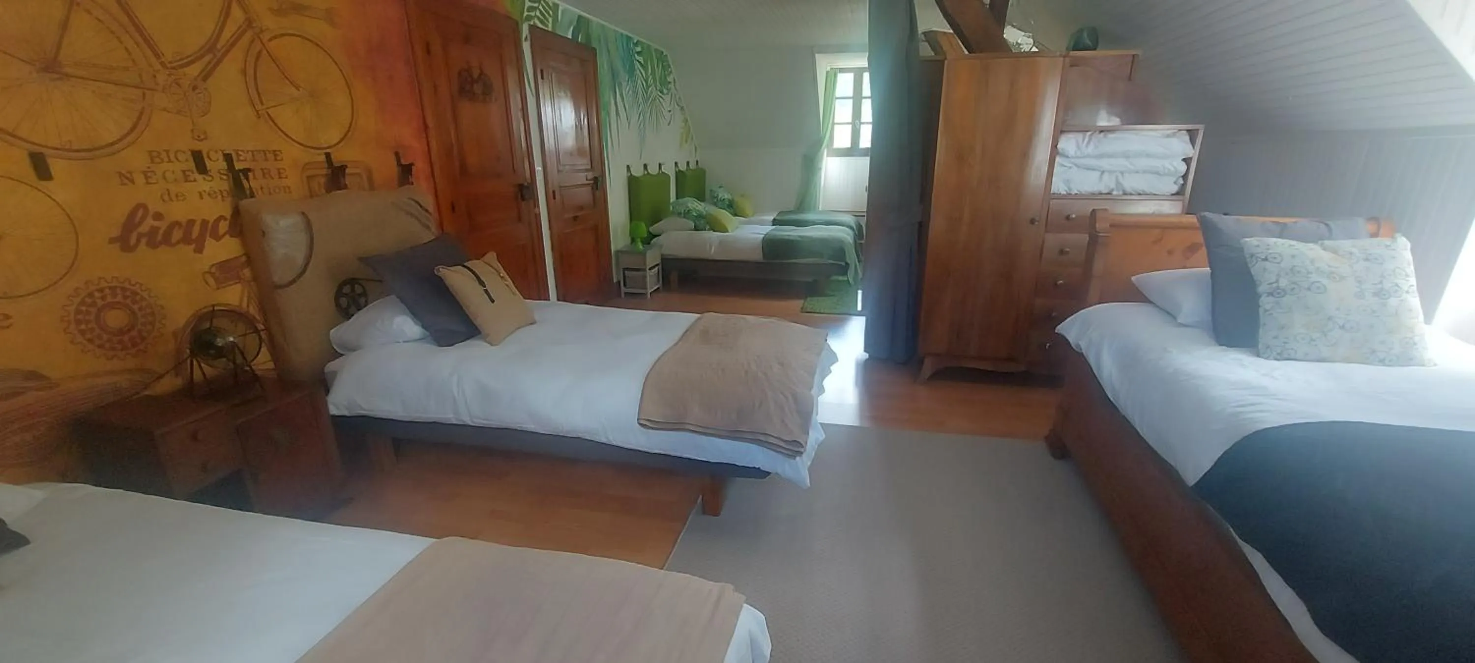 Bed in Villa Gracieuse