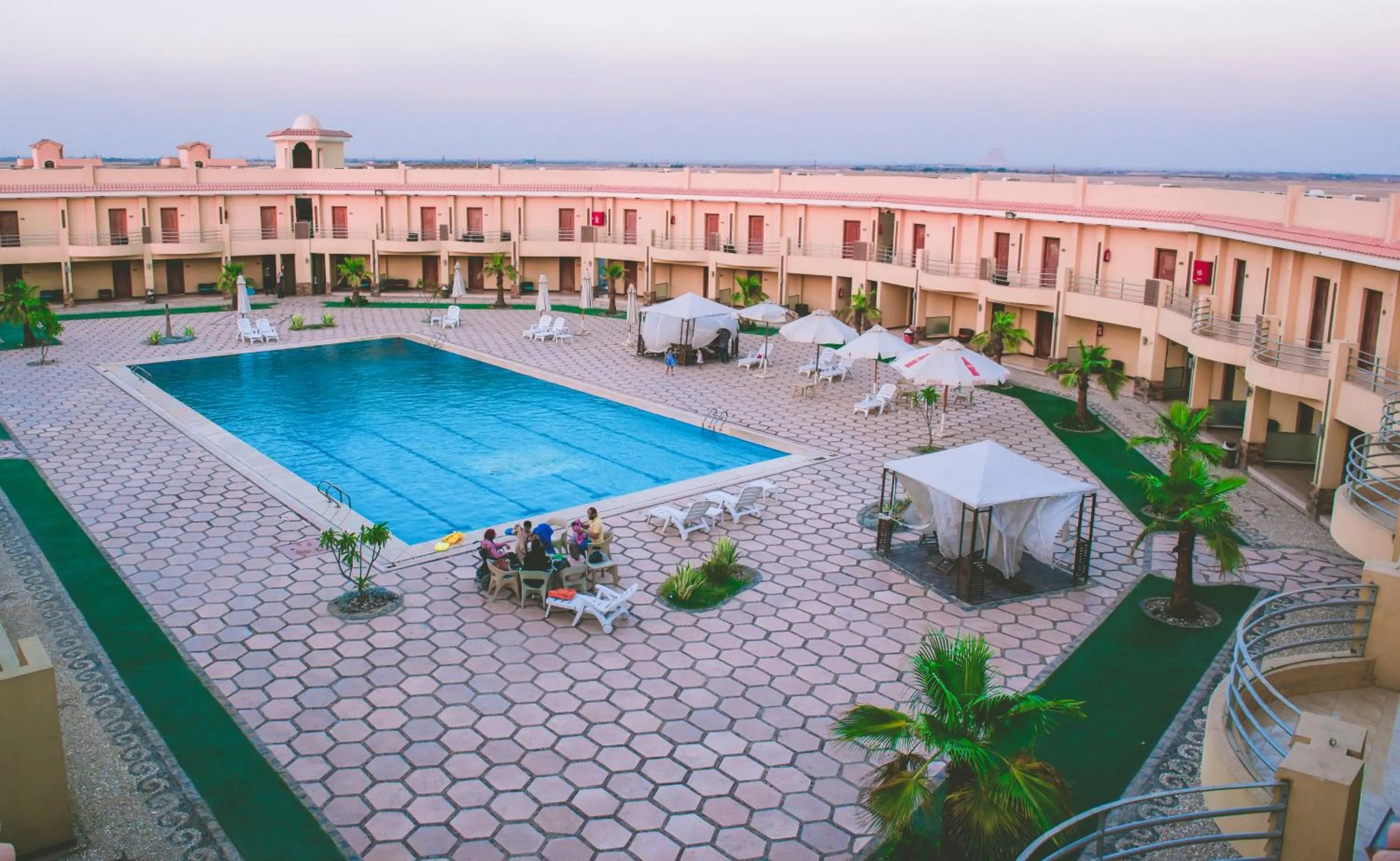 Property building in La Viena Health Resort