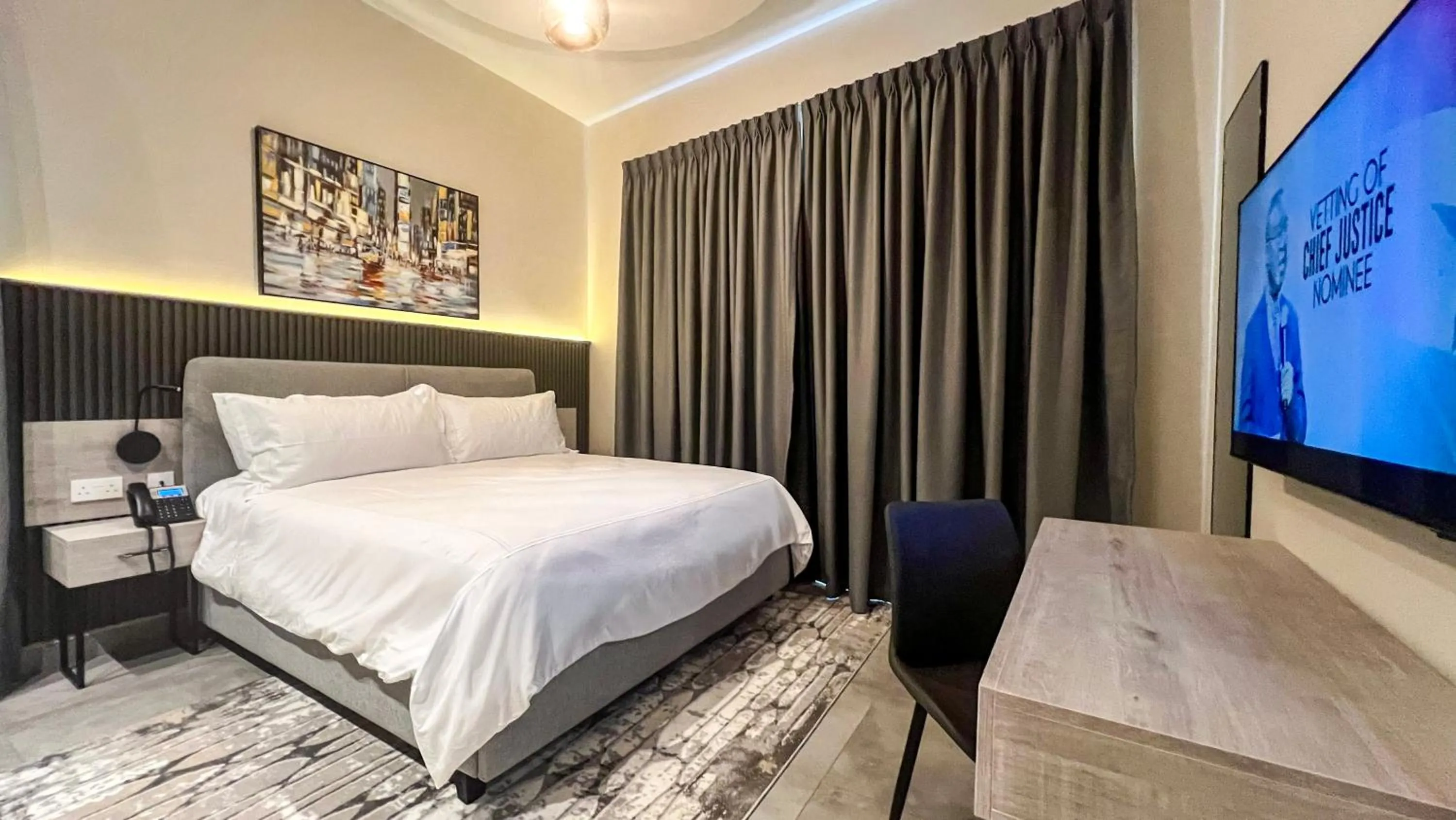 Bedroom, Bed in Anthonian Suites