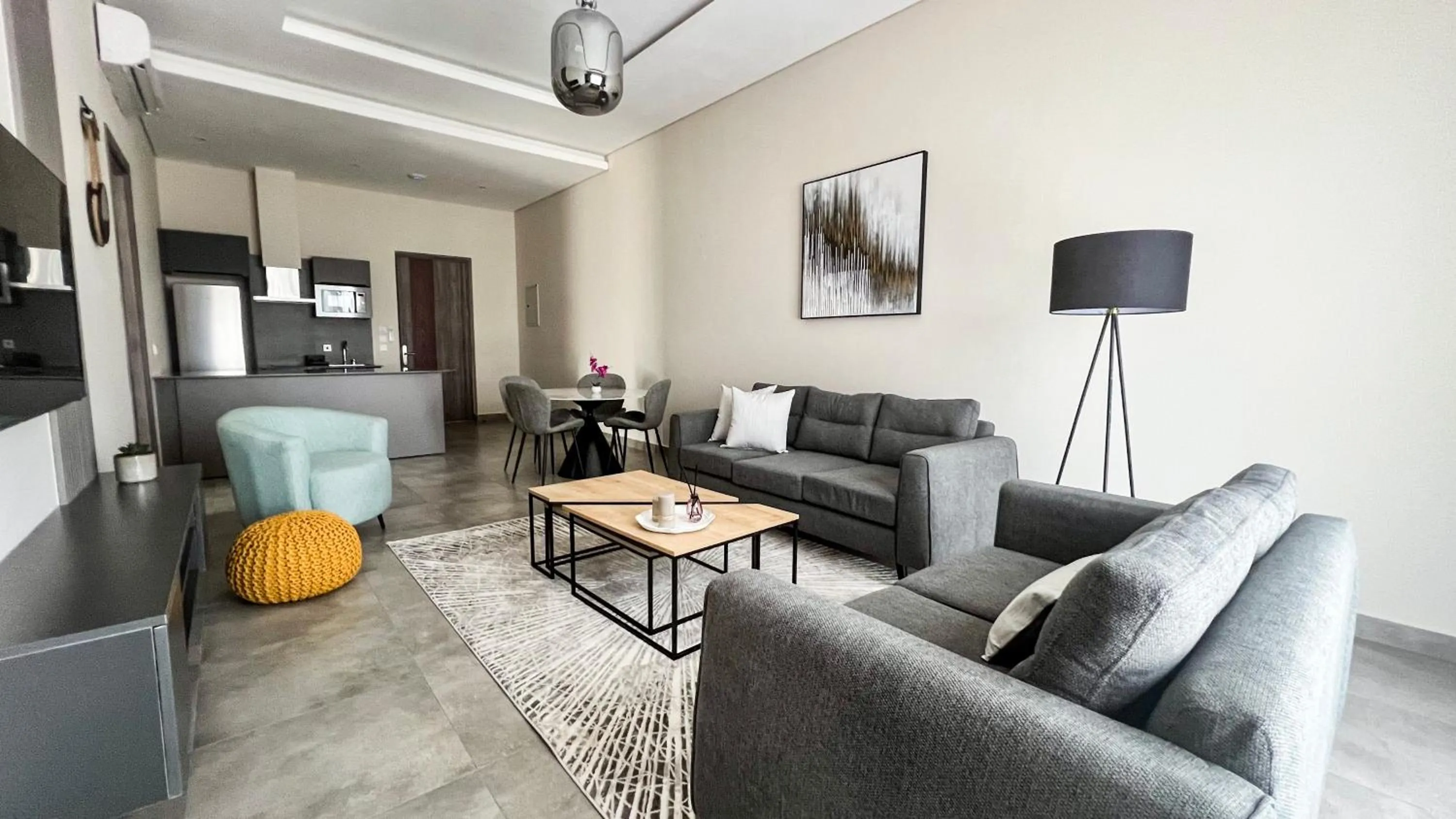 Living room in Anthonian Suites