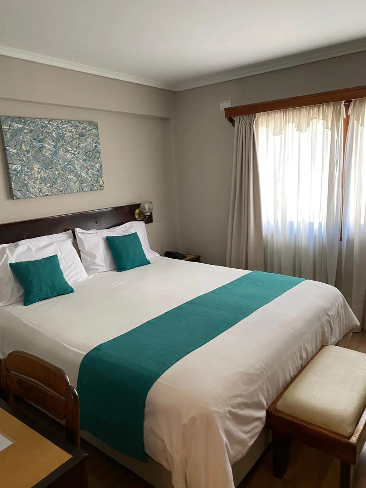 Bed in Hotel Concorde