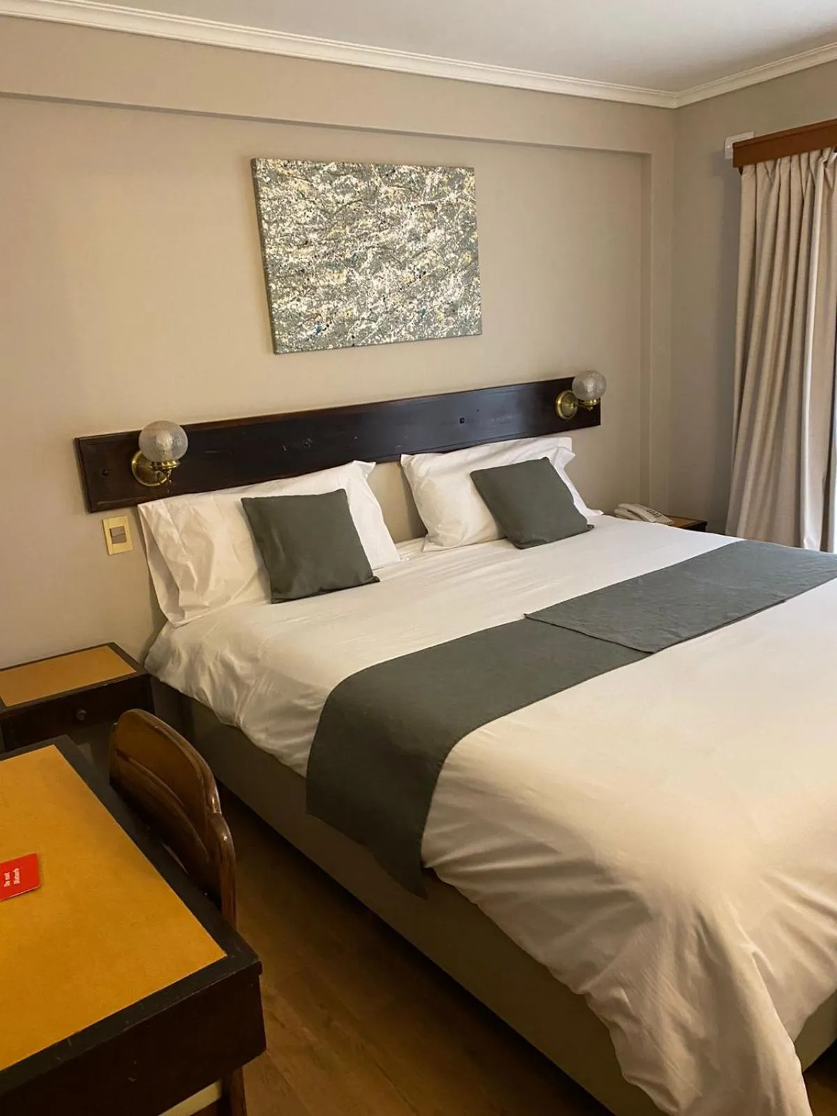 Bed in Hotel Concorde