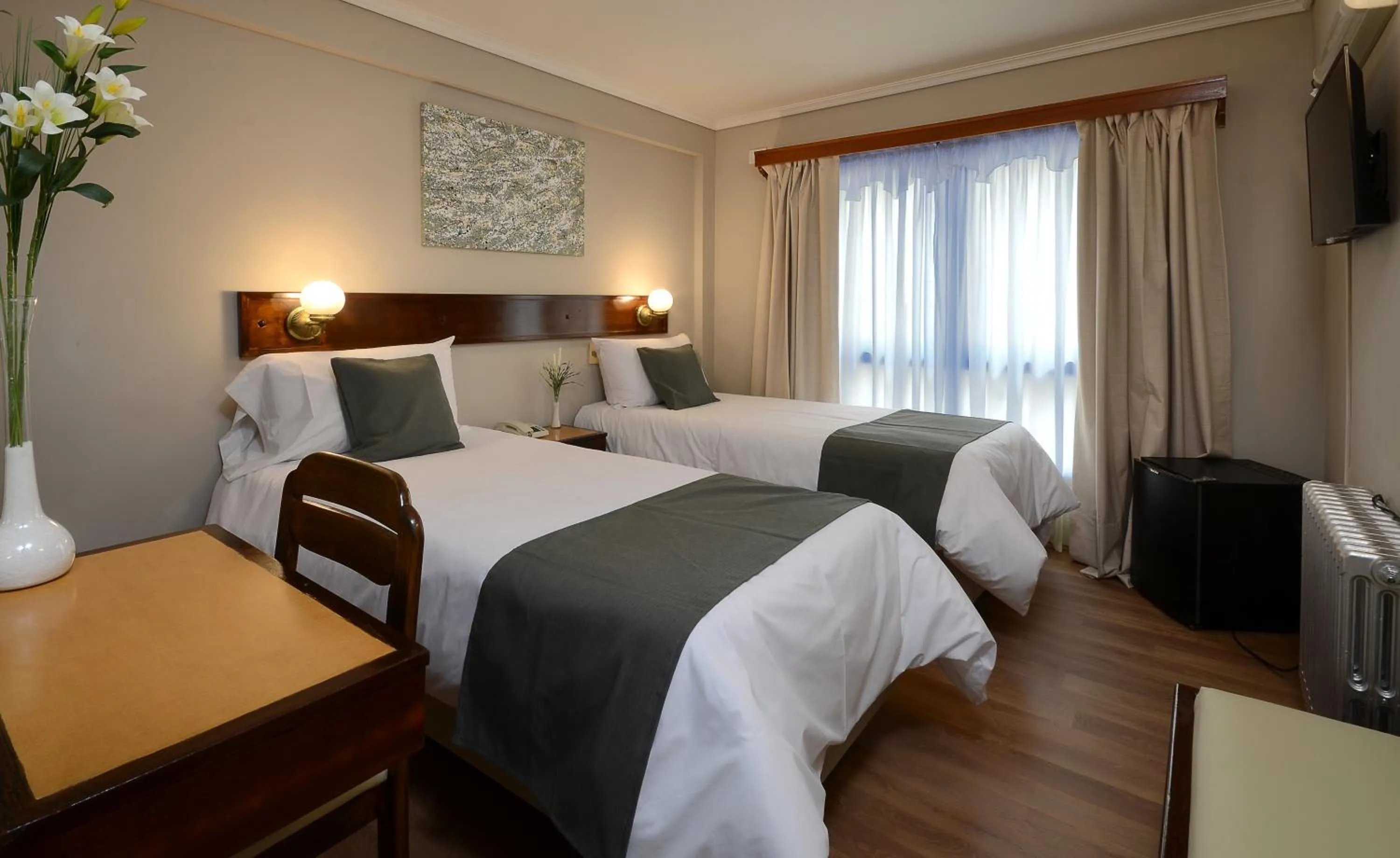 Bed in Hotel Concorde