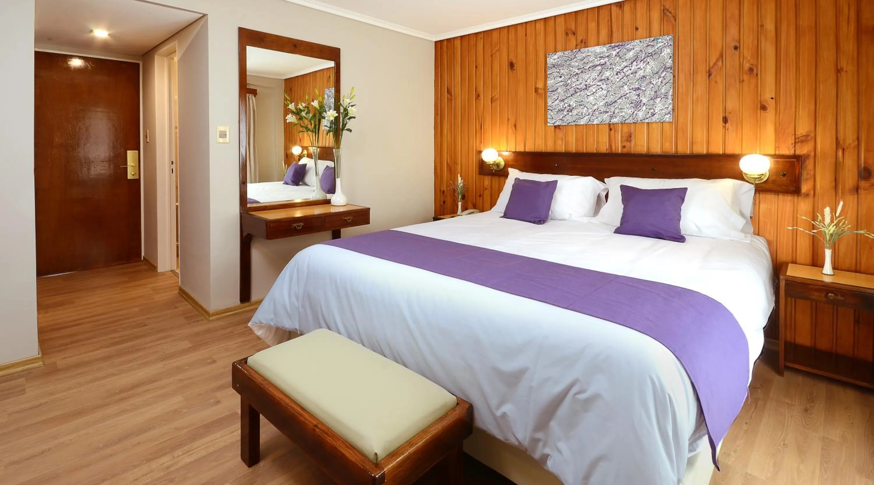 Bed in Hotel Concorde