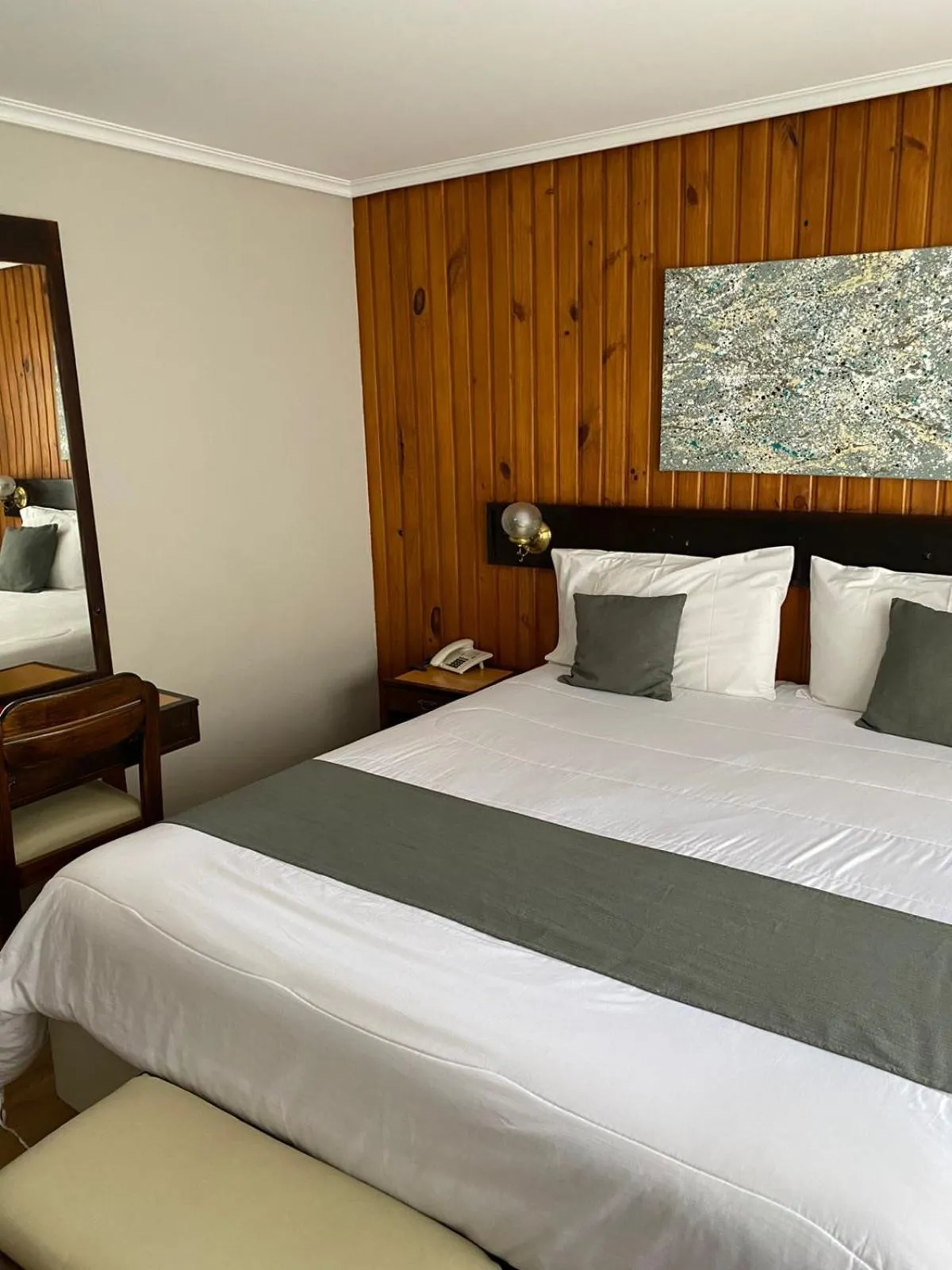 Bed in Hotel Concorde