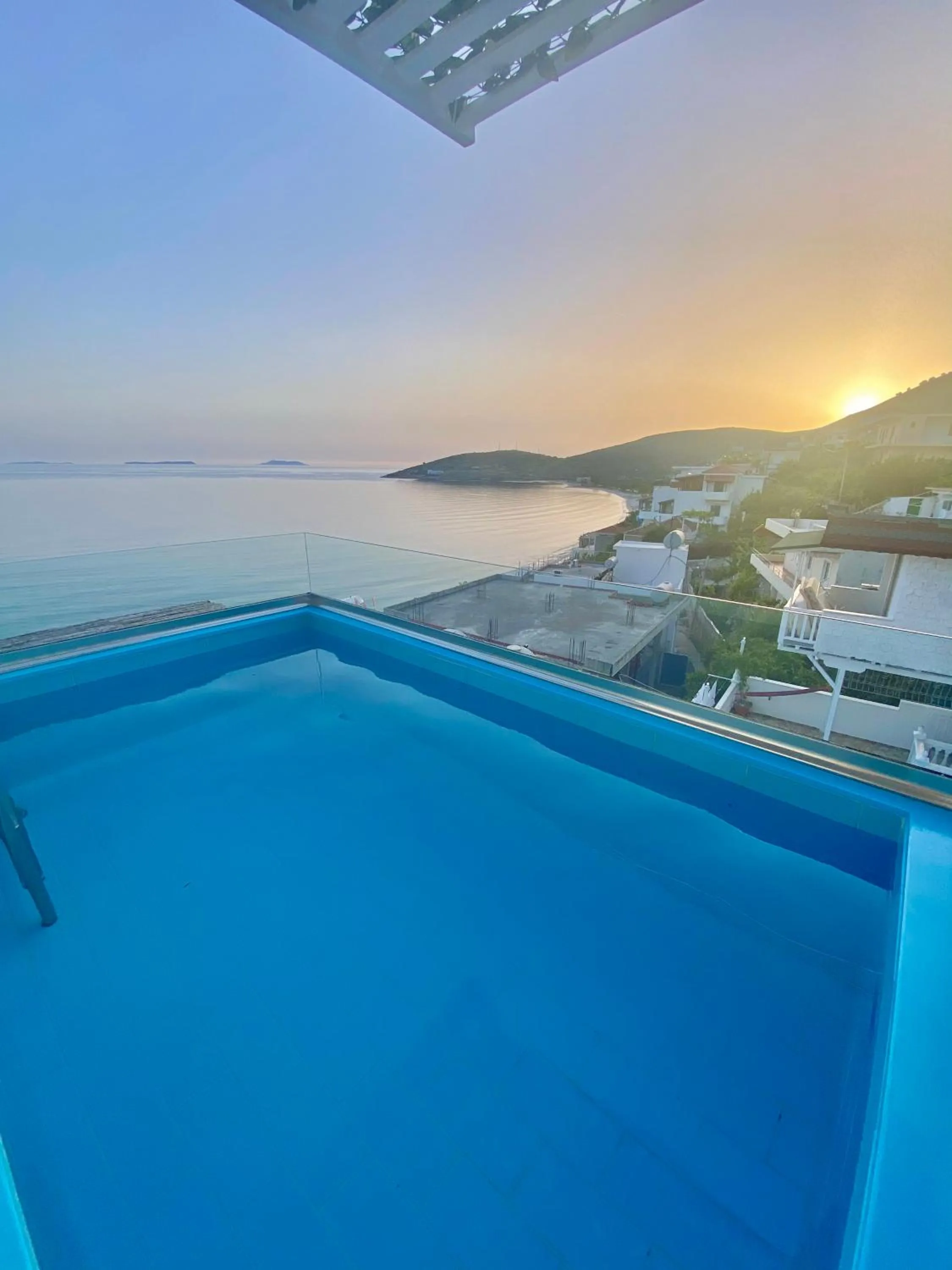 Pool view in Qeparo Napolon Complex