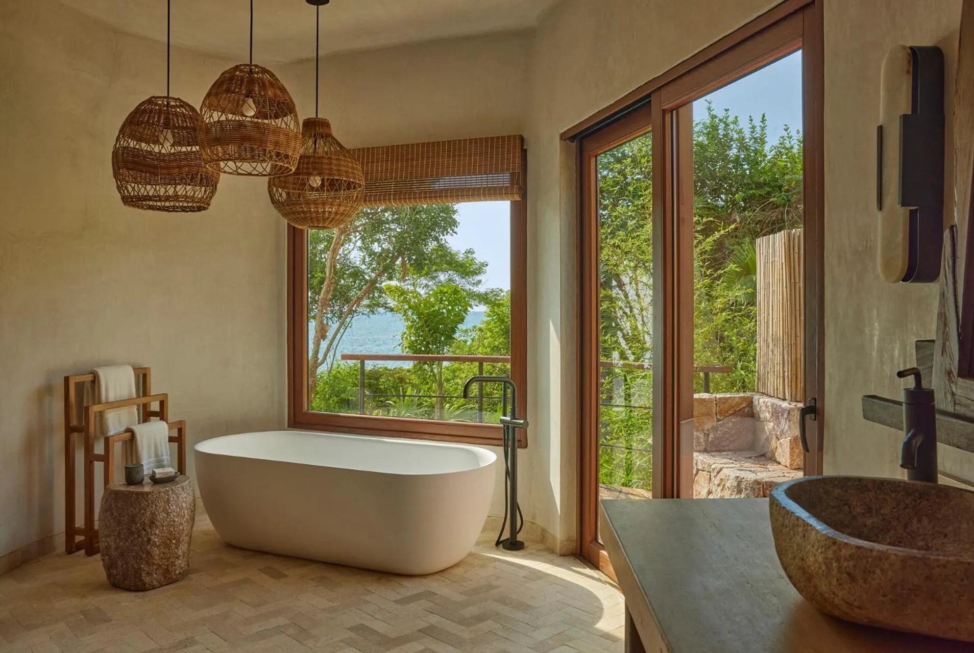 Bathroom in Naviva, A Four Seasons Resort, Punta Mita, Mexico