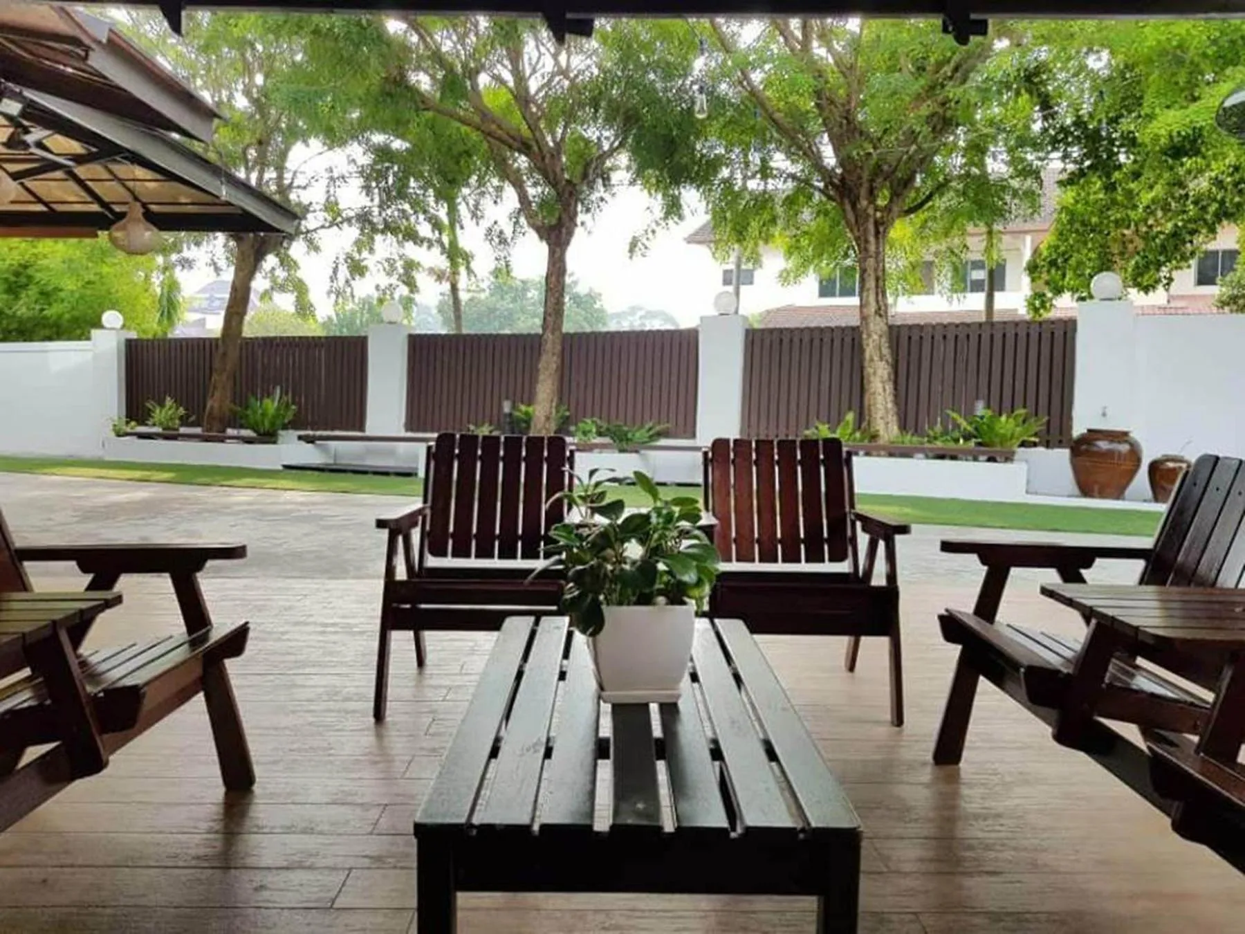 Patio in Tanjung Villa