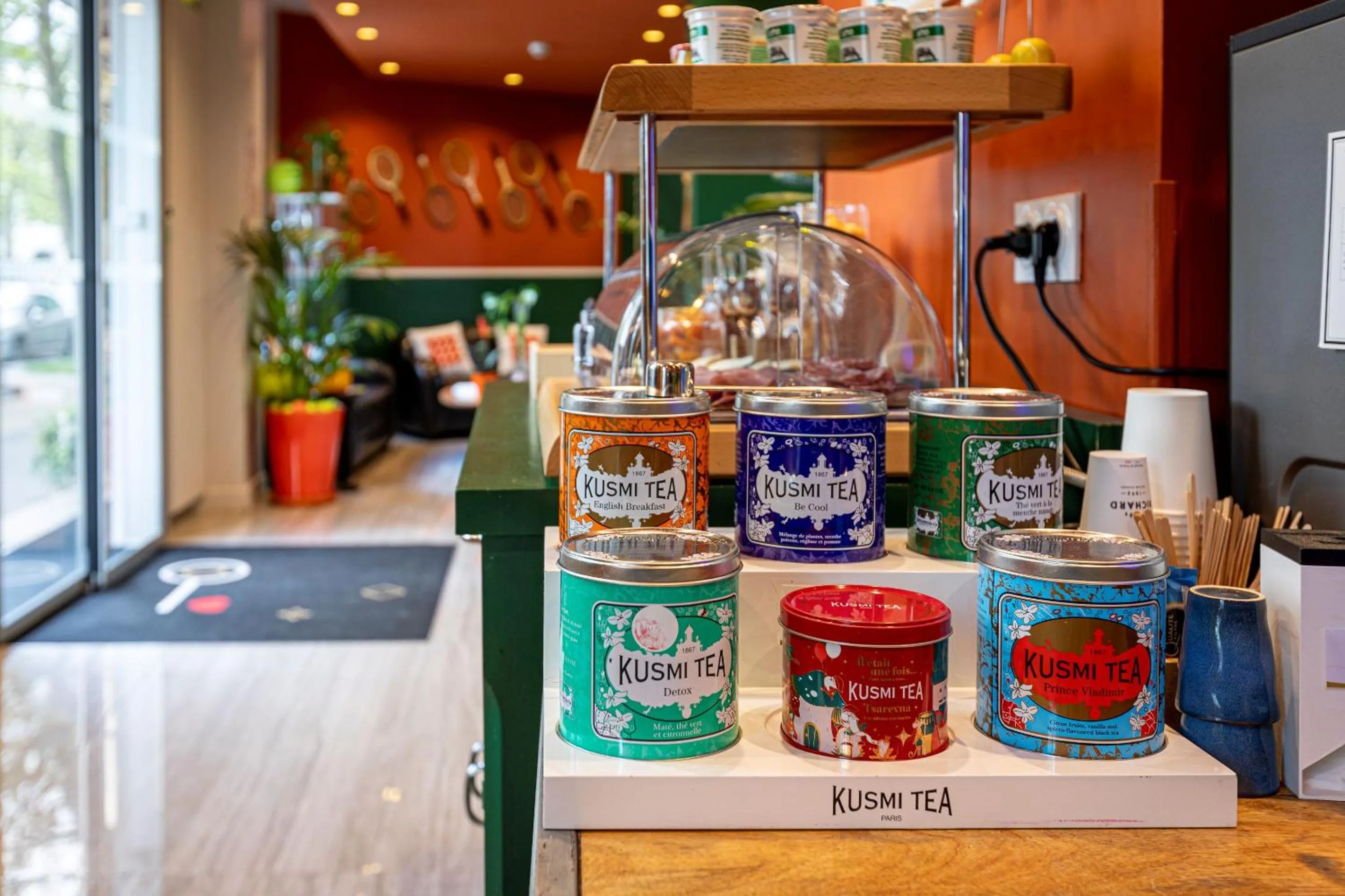 Buffet breakfast in Hotel Olympic Paris Boulogne by Patrick Hayat